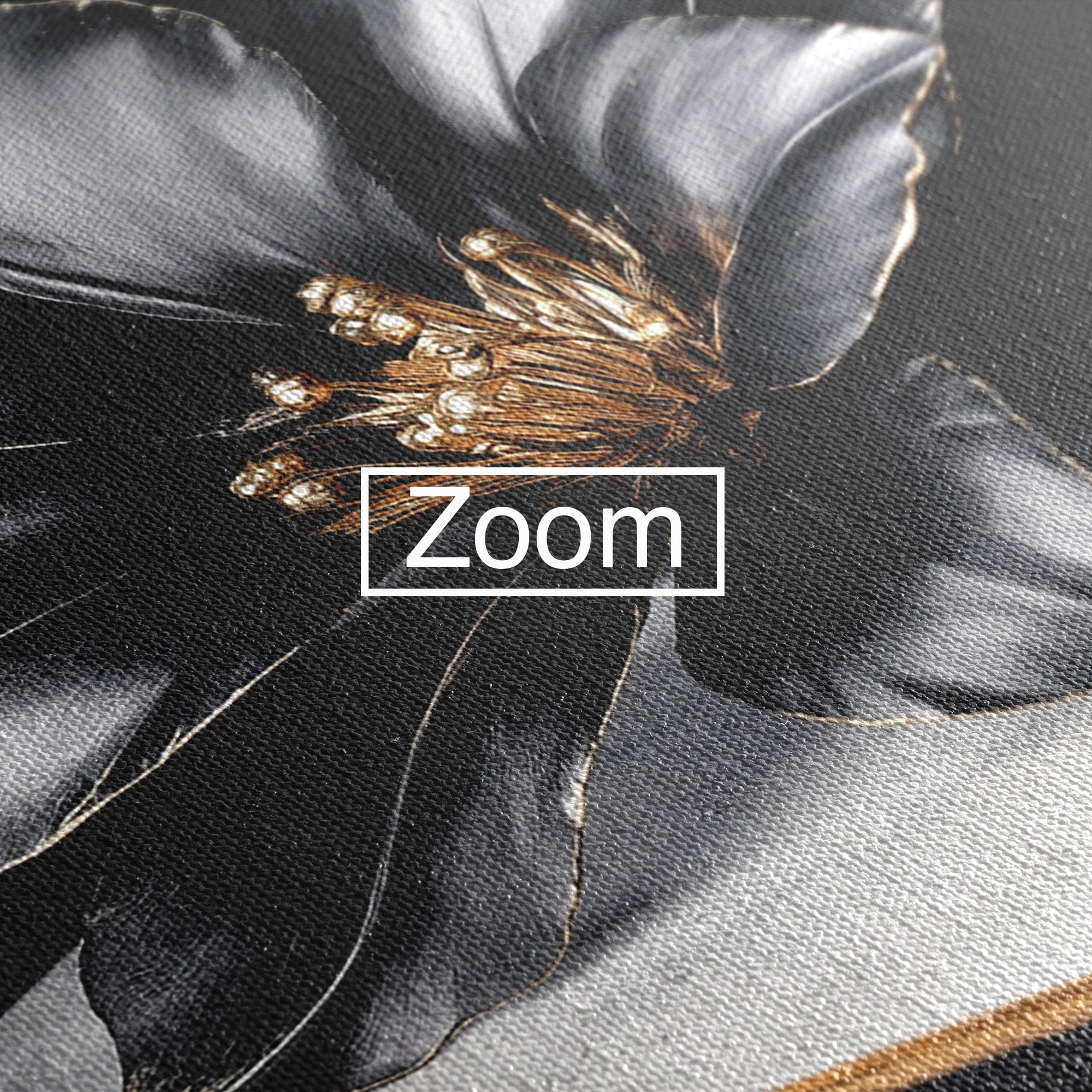 Tablou Canvas Premium LuxCanva® A1808, Floare Metalica Eleganta, Floare, Metalica, Eleganta, Decor, Birou, Dormitor, Culori Vibrante