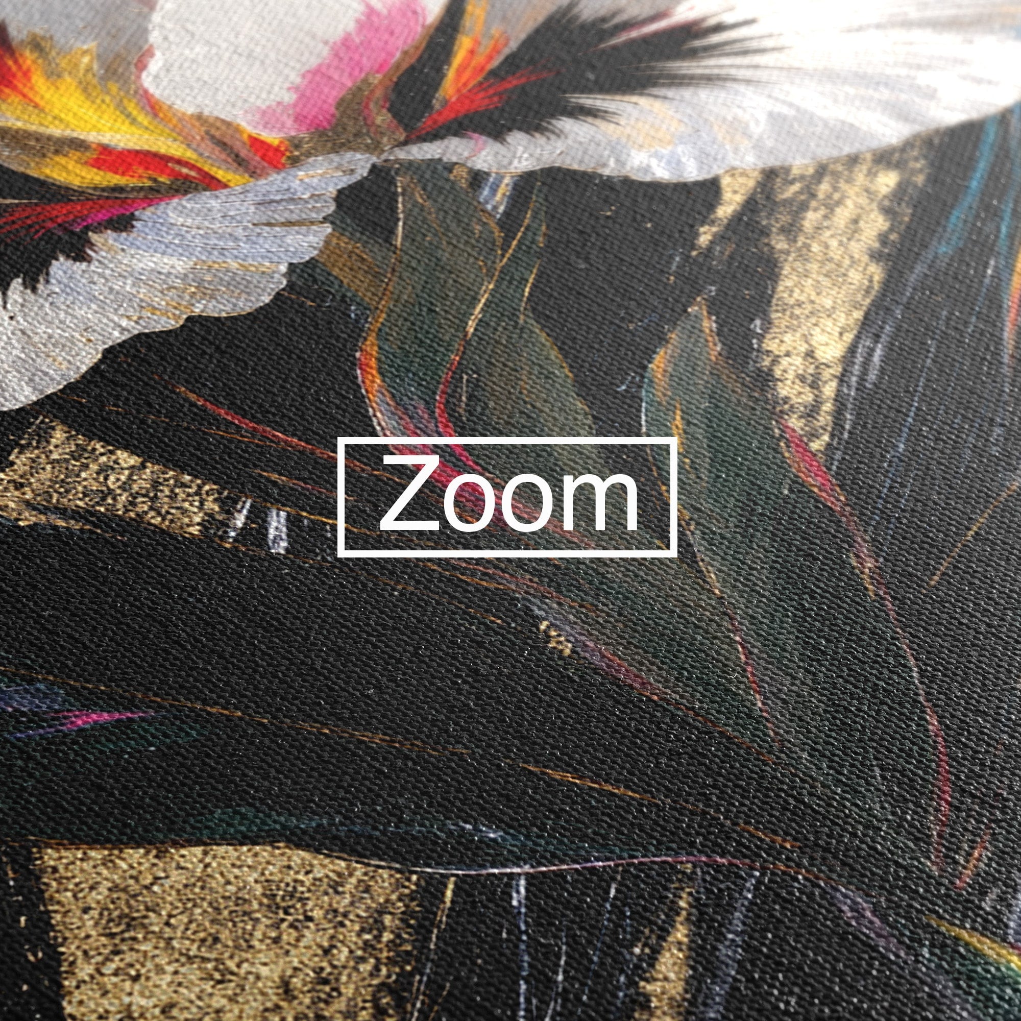 Tablou Canvas Premium LuxCanva® A1822, Iris Imperial, Floare, Natura, Abstract, Eleganta, Living, Culori Vibrante