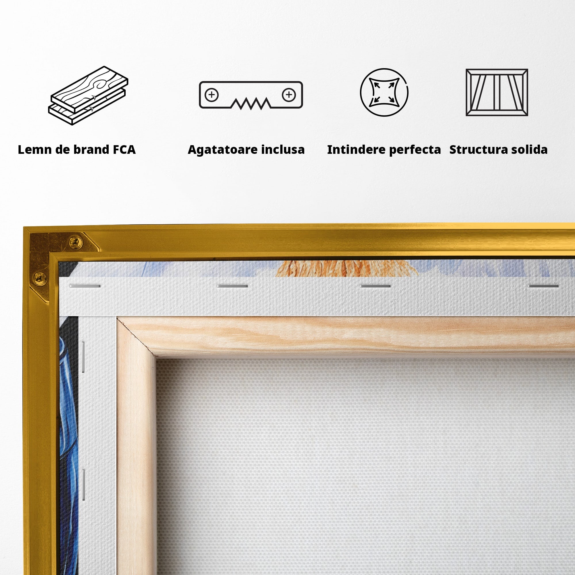 Tablou Canvas Premium LuxCanva® A1824, Bujor In Vaza, Bujor, Vaza, Floral, Living, Dormitor, Culori Vibrante