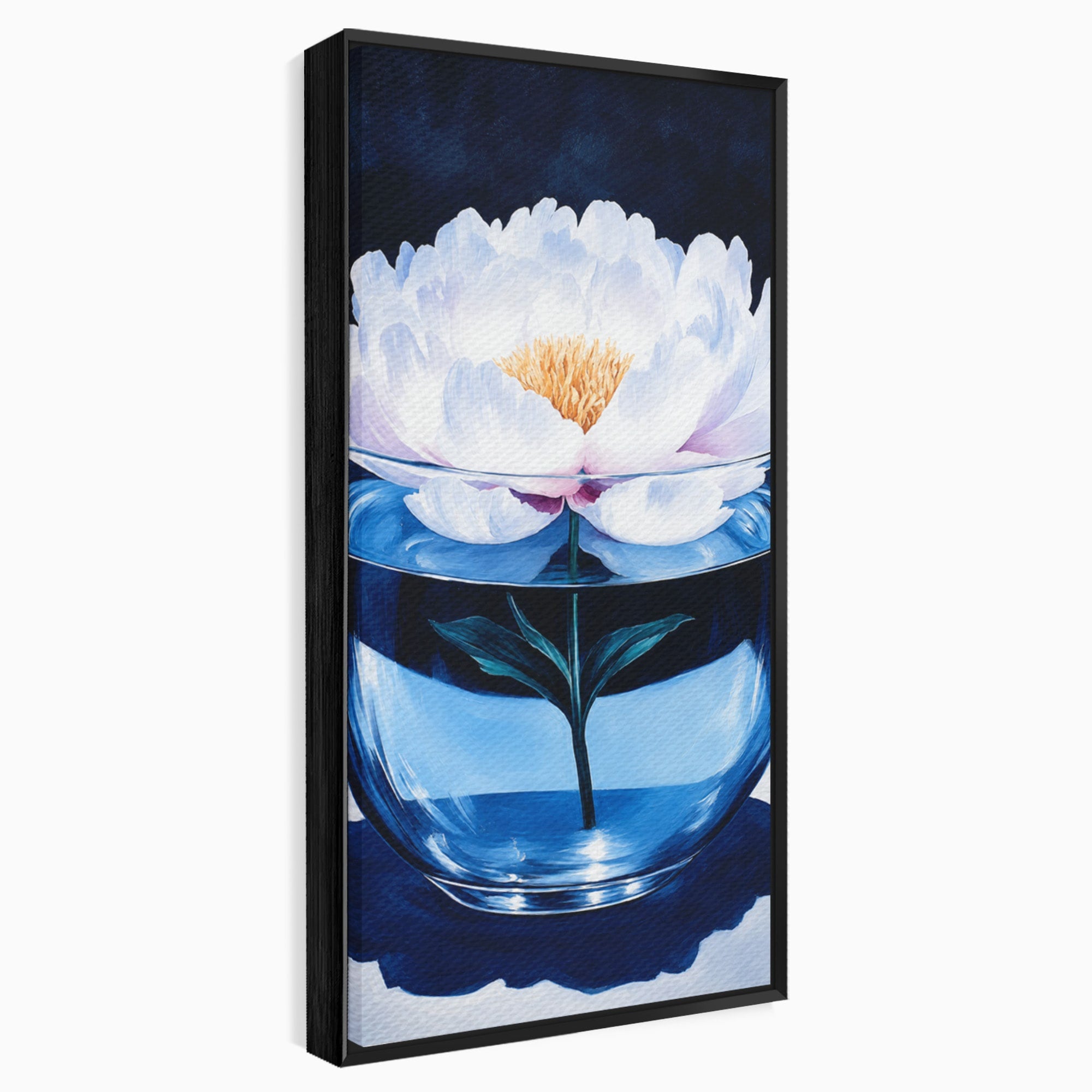 Tablou Canvas Premium LuxCanva® A1824, Bujor In Vaza, Bujor, Vaza, Floral, Living, Dormitor, Culori Vibrante