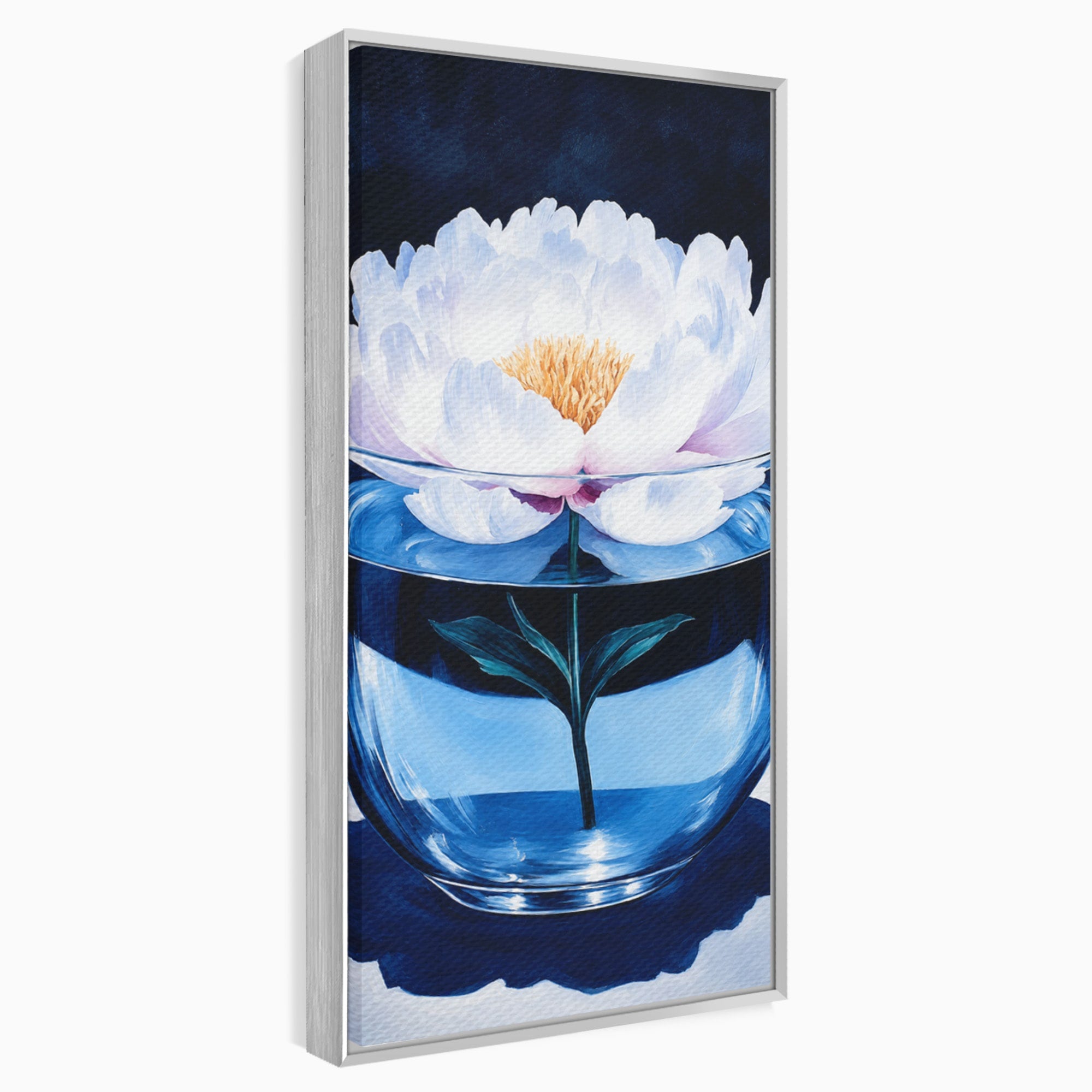 Tablou Canvas Premium LuxCanva® A1824, Bujor In Vaza, Bujor, Vaza, Floral, Living, Dormitor, Culori Vibrante