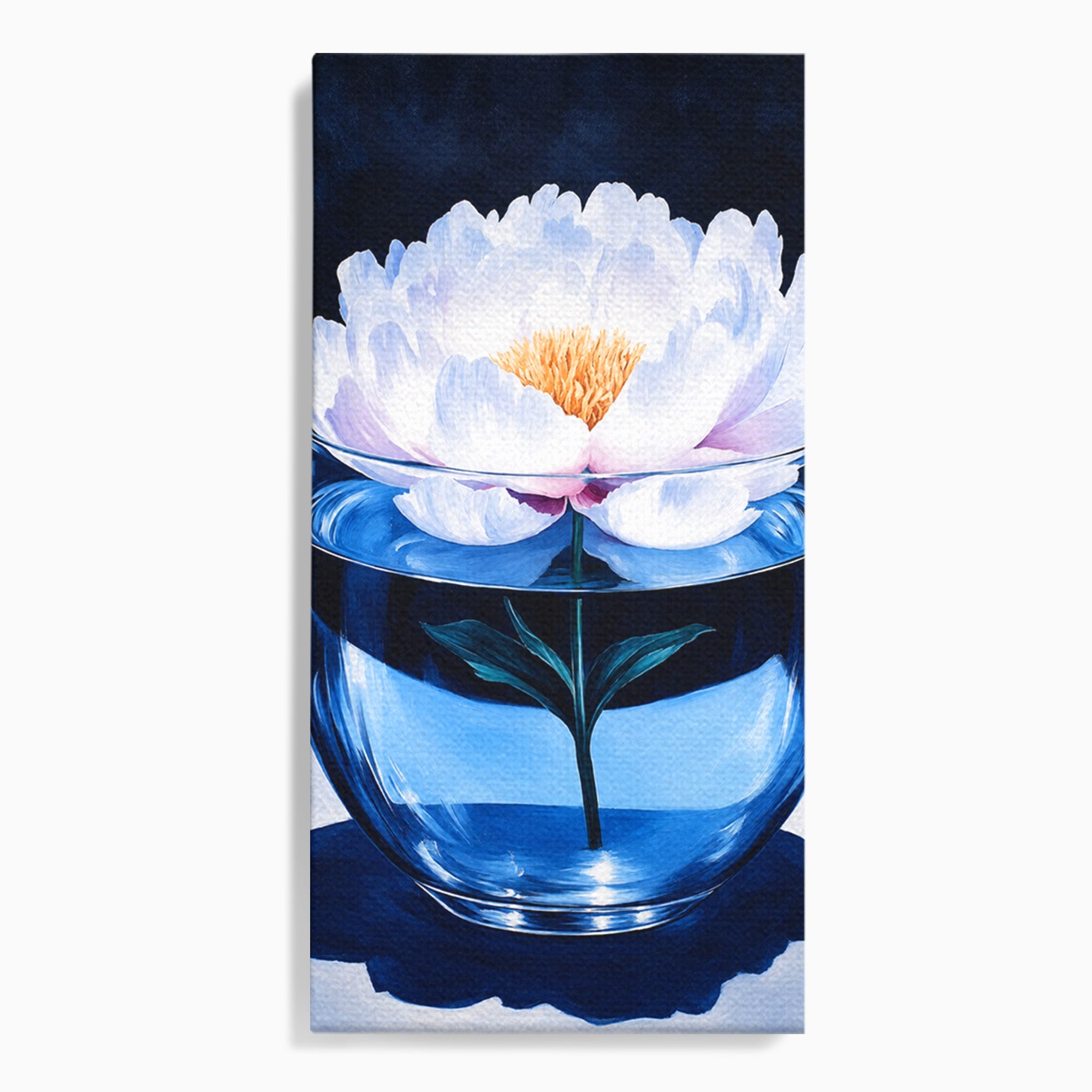 Tablou Canvas Premium LuxCanva® A1824, Bujor In Vaza, Bujor, Vaza, Floral, Living, Dormitor, Culori Vibrante
