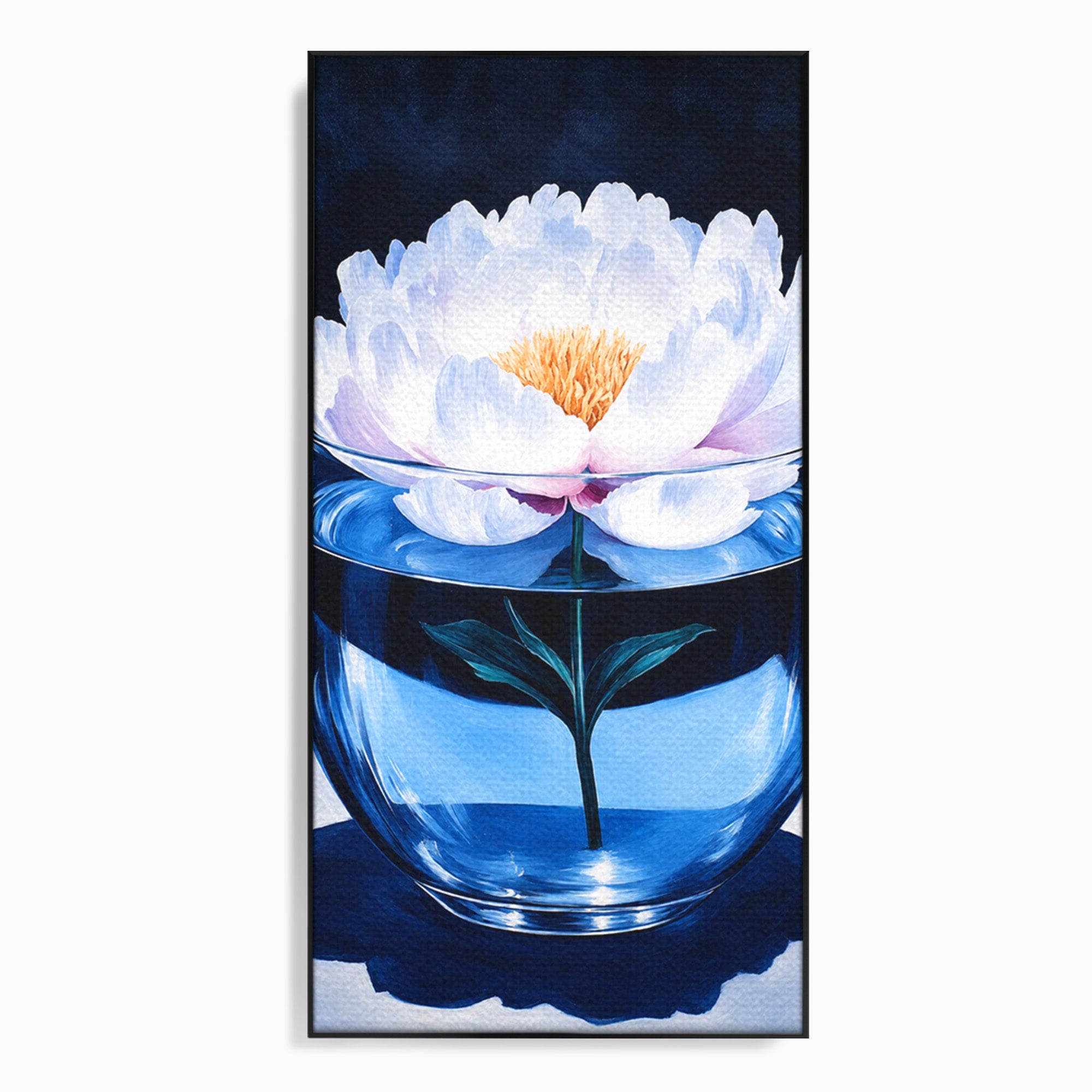 Tablou Canvas Premium LuxCanva® A1824, Bujor In Vaza, Bujor, Vaza, Floral, Living, Dormitor, Culori Vibrante