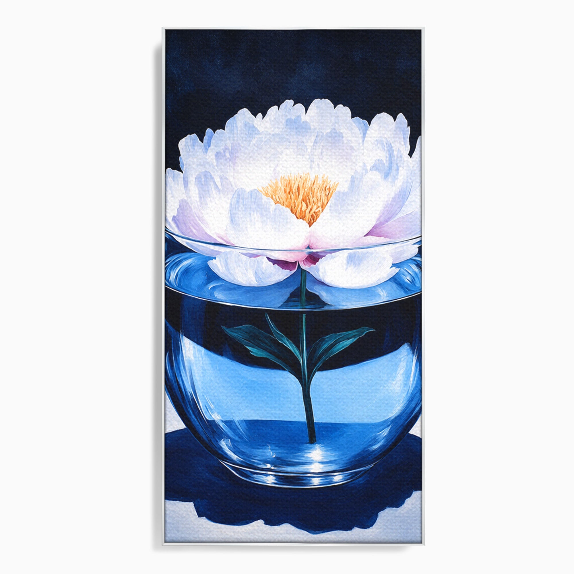 Tablou Canvas Premium LuxCanva® A1824, Bujor In Vaza, Bujor, Vaza, Floral, Living, Dormitor, Culori Vibrante