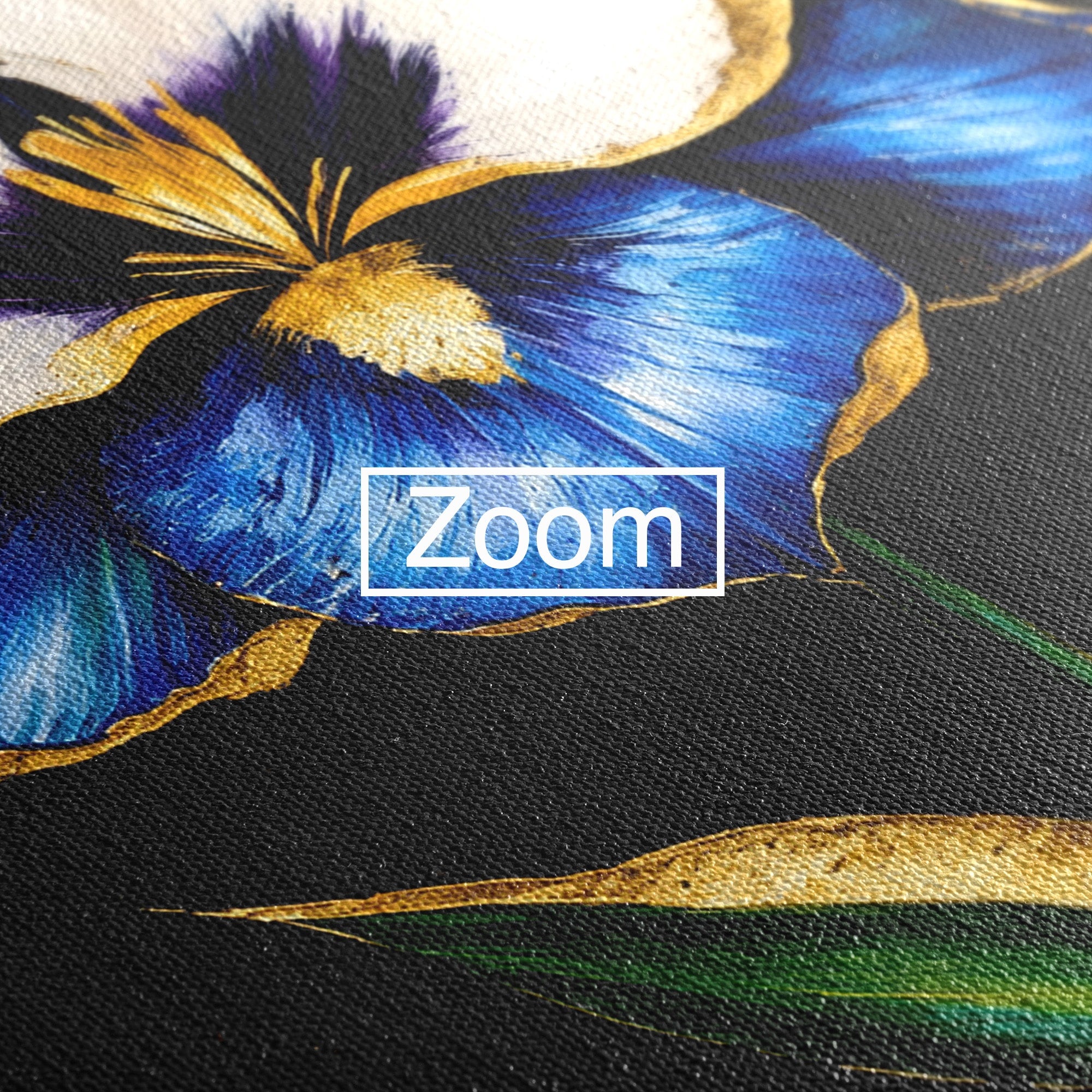 Tablou Canvas Premium LuxCanva® A1830, Iris Prețios, Floare, Natura, Eleganta, Living, Dormitor, Culori Vibrante