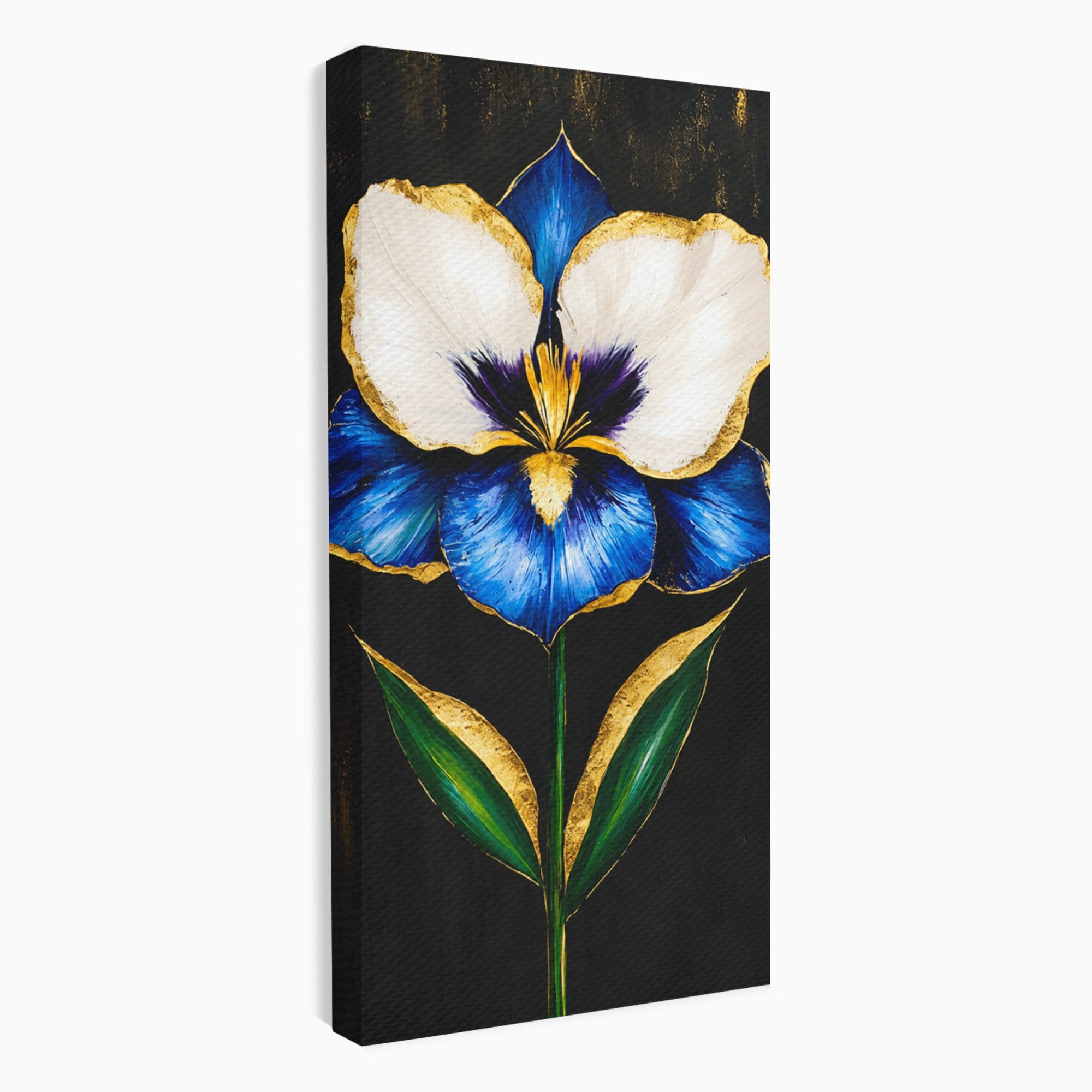 Tablou Canvas Premium LuxCanva® A1830, Iris Prețios, Floare, Natura, Eleganta, Living, Dormitor, Culori Vibrante