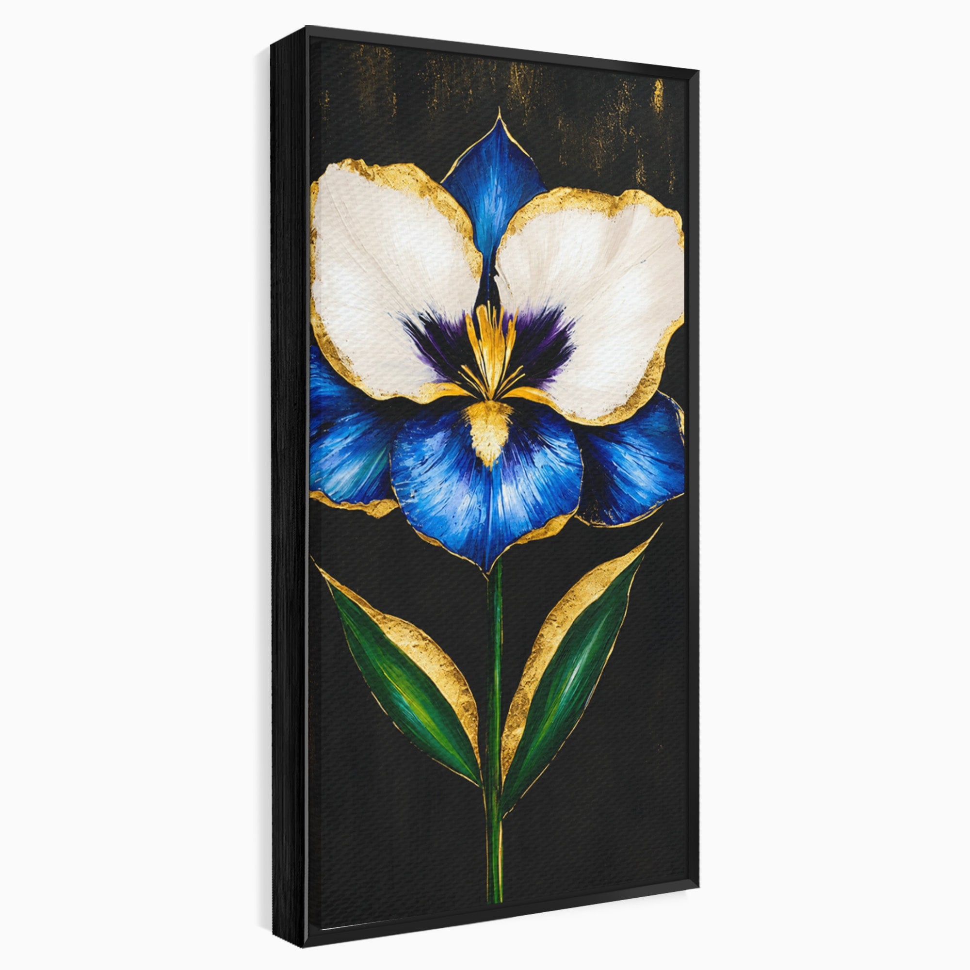Tablou Canvas Premium LuxCanva® A1830, Iris Prețios, Floare, Natura, Eleganta, Living, Dormitor, Culori Vibrante