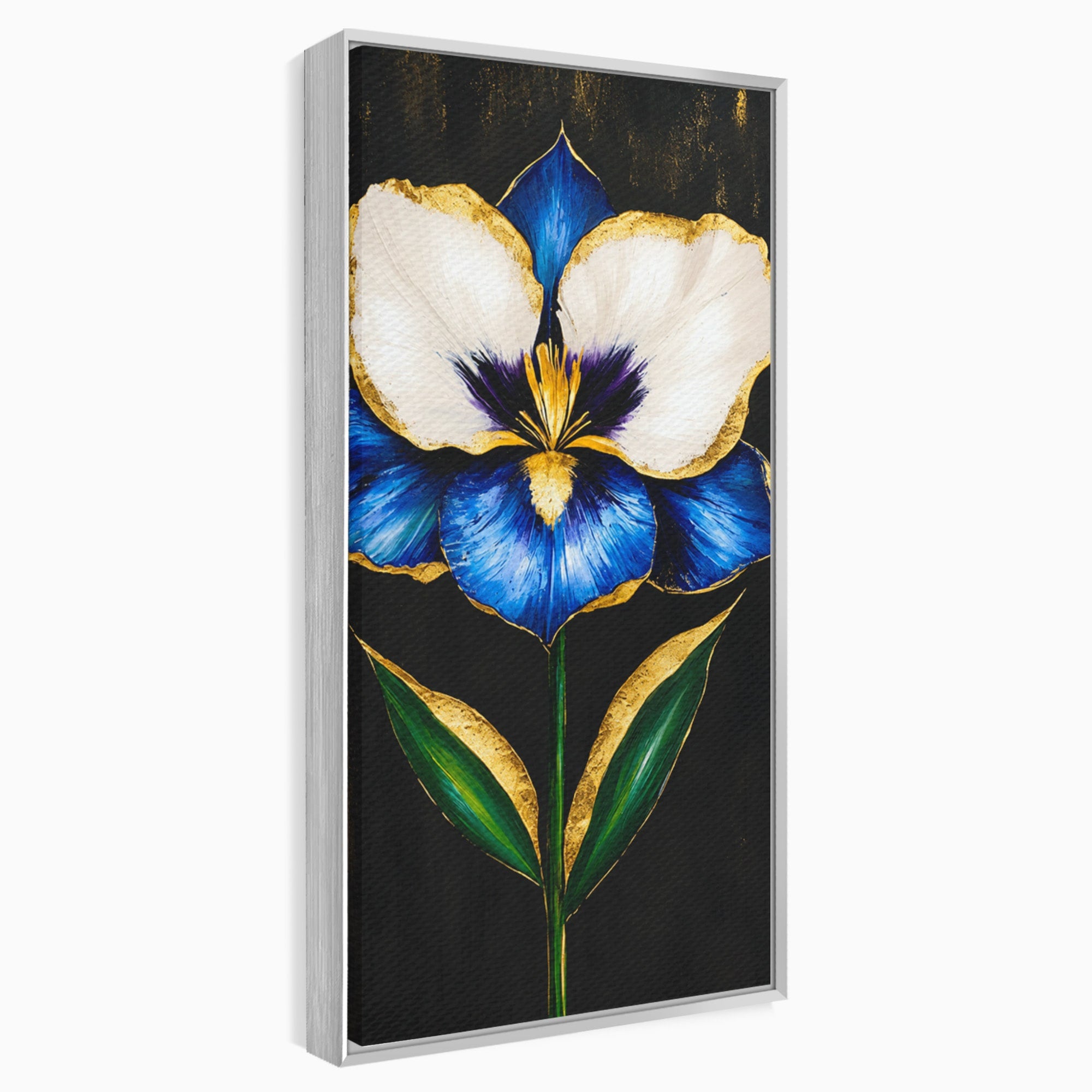 Tablou Canvas Premium LuxCanva® A1830, Iris Prețios, Floare, Natura, Eleganta, Living, Dormitor, Culori Vibrante