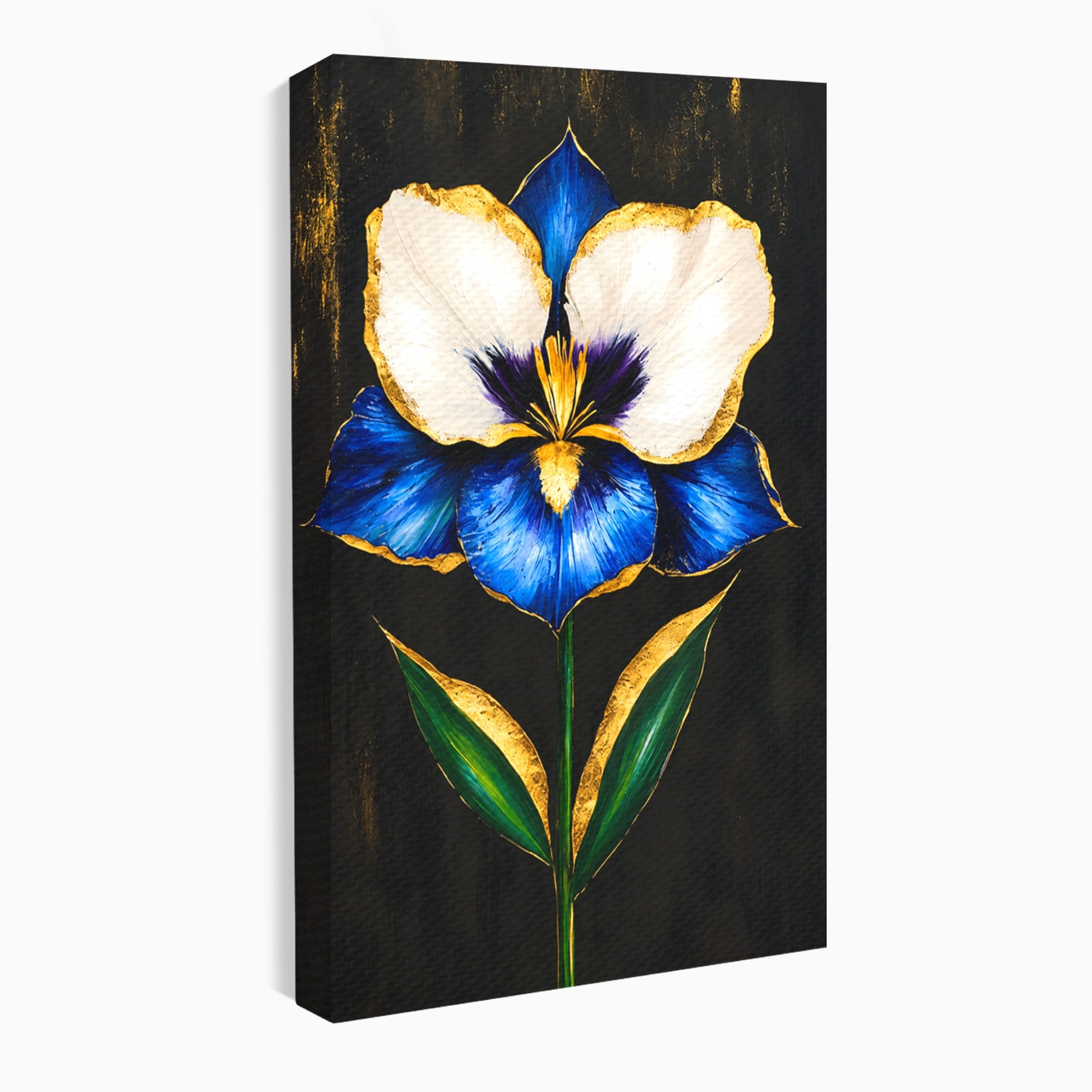 Tablou Canvas Premium LuxCanva® A1830, Iris Prețios, Floare, Natura, Eleganta, Living, Dormitor, Culori Vibrante