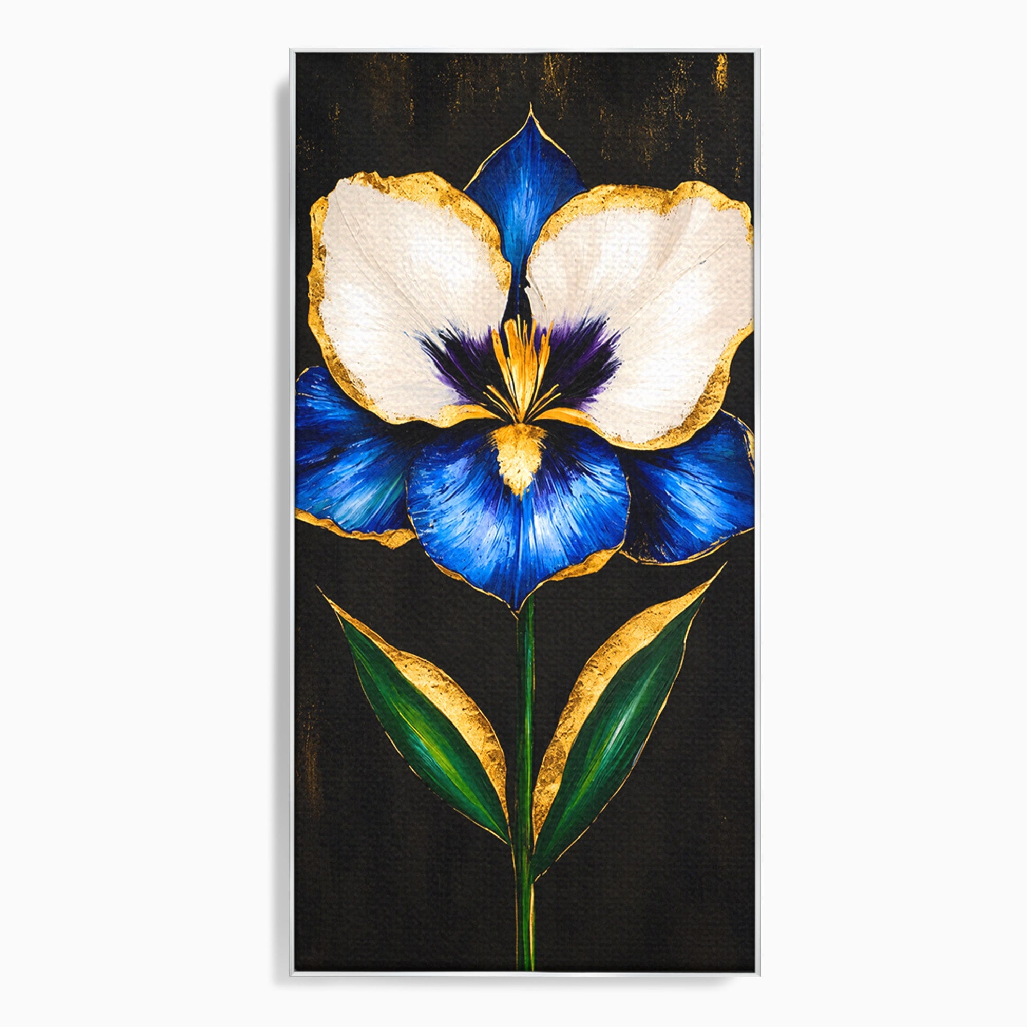 Tablou Canvas Premium LuxCanva® A1830, Iris Prețios, Floare, Natura, Eleganta, Living, Dormitor, Culori Vibrante