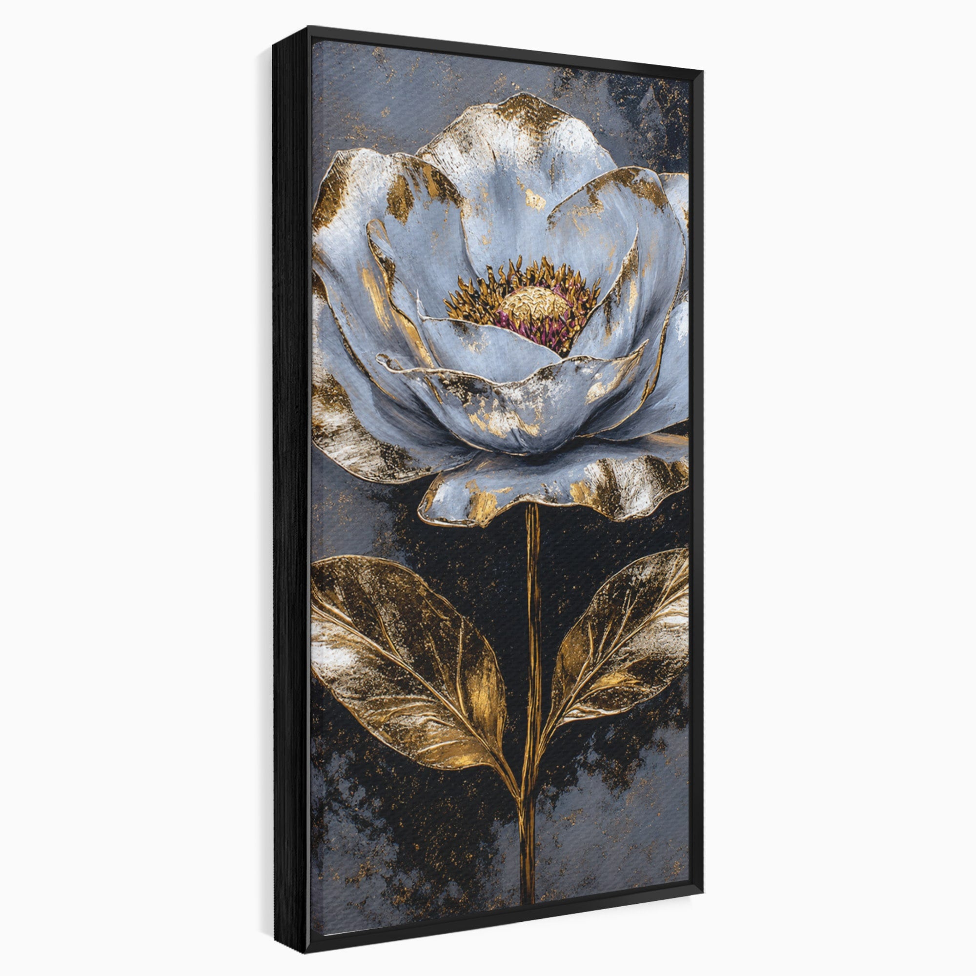 Tablou Canvas Premium LuxCanva® A1833, Noblețe în Floare, Floare, Natura, Elegant, Dormitor, Living, Culori Vibrante