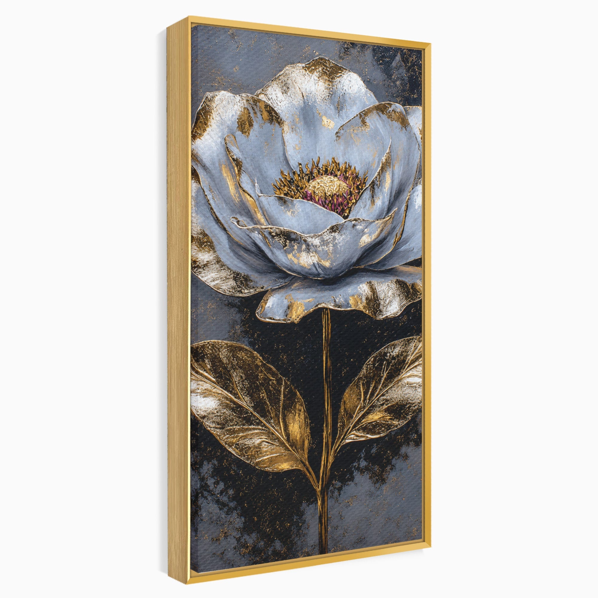 Tablou Canvas Premium LuxCanva® A1833, Noblețe în Floare, Floare, Natura, Elegant, Dormitor, Living, Culori Vibrante