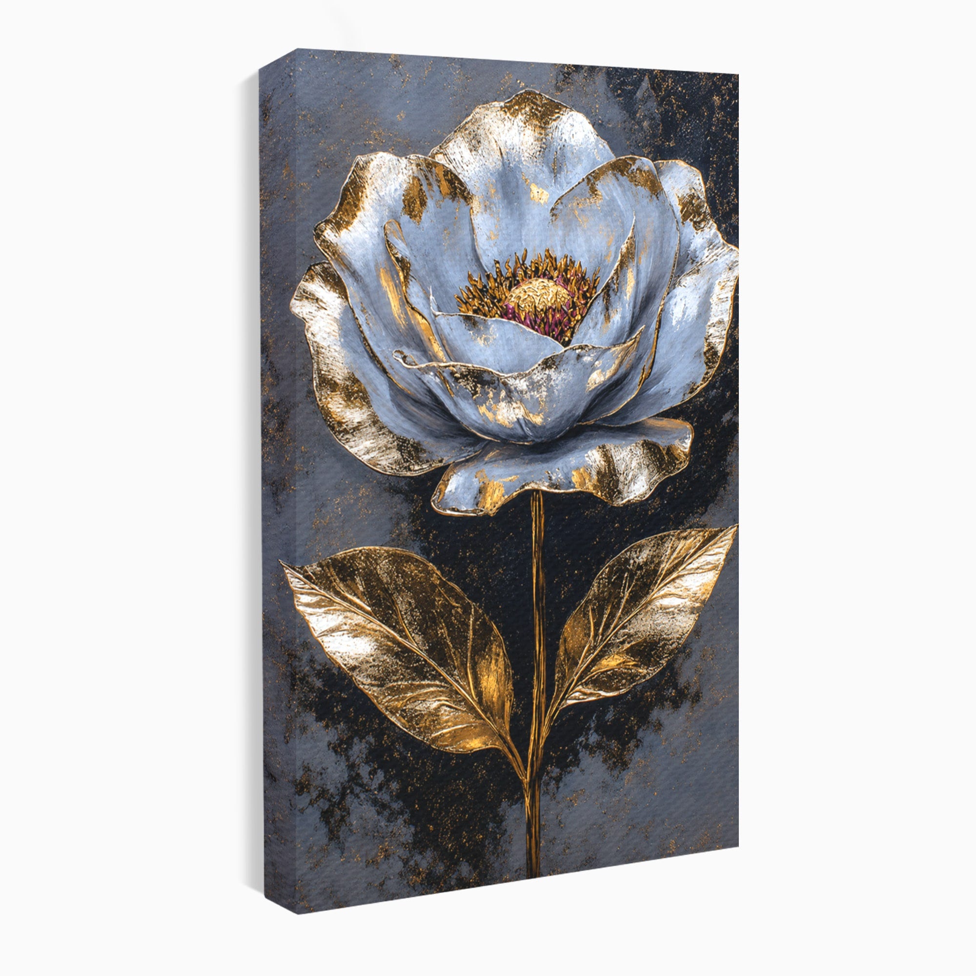 Tablou Canvas Premium LuxCanva® A1833, Noblețe în Floare, Floare, Natura, Elegant, Dormitor, Living, Culori Vibrante