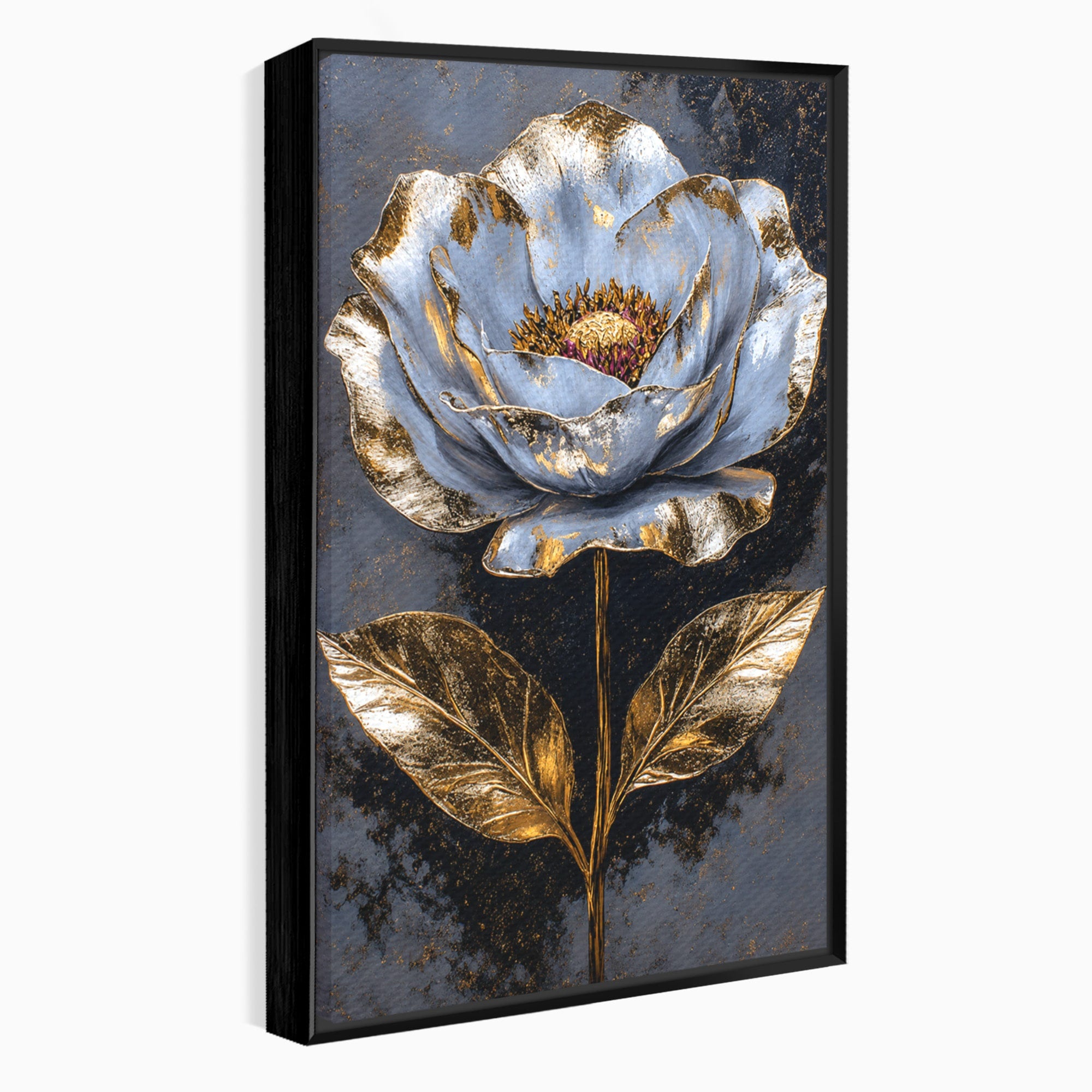 Tablou Canvas Premium LuxCanva® A1833, Noblețe în Floare, Floare, Natura, Elegant, Dormitor, Living, Culori Vibrante