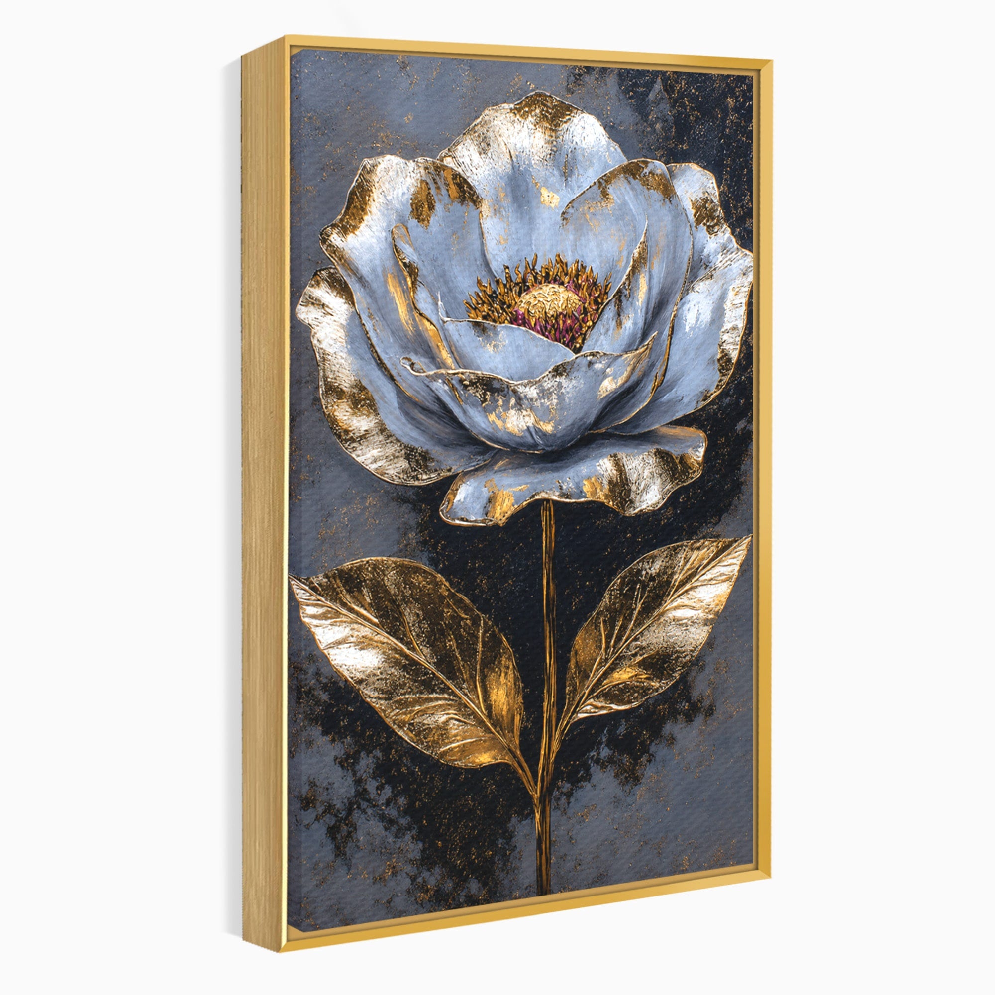 Tablou Canvas Premium LuxCanva® A1833, Noblețe în Floare, Floare, Natura, Elegant, Dormitor, Living, Culori Vibrante