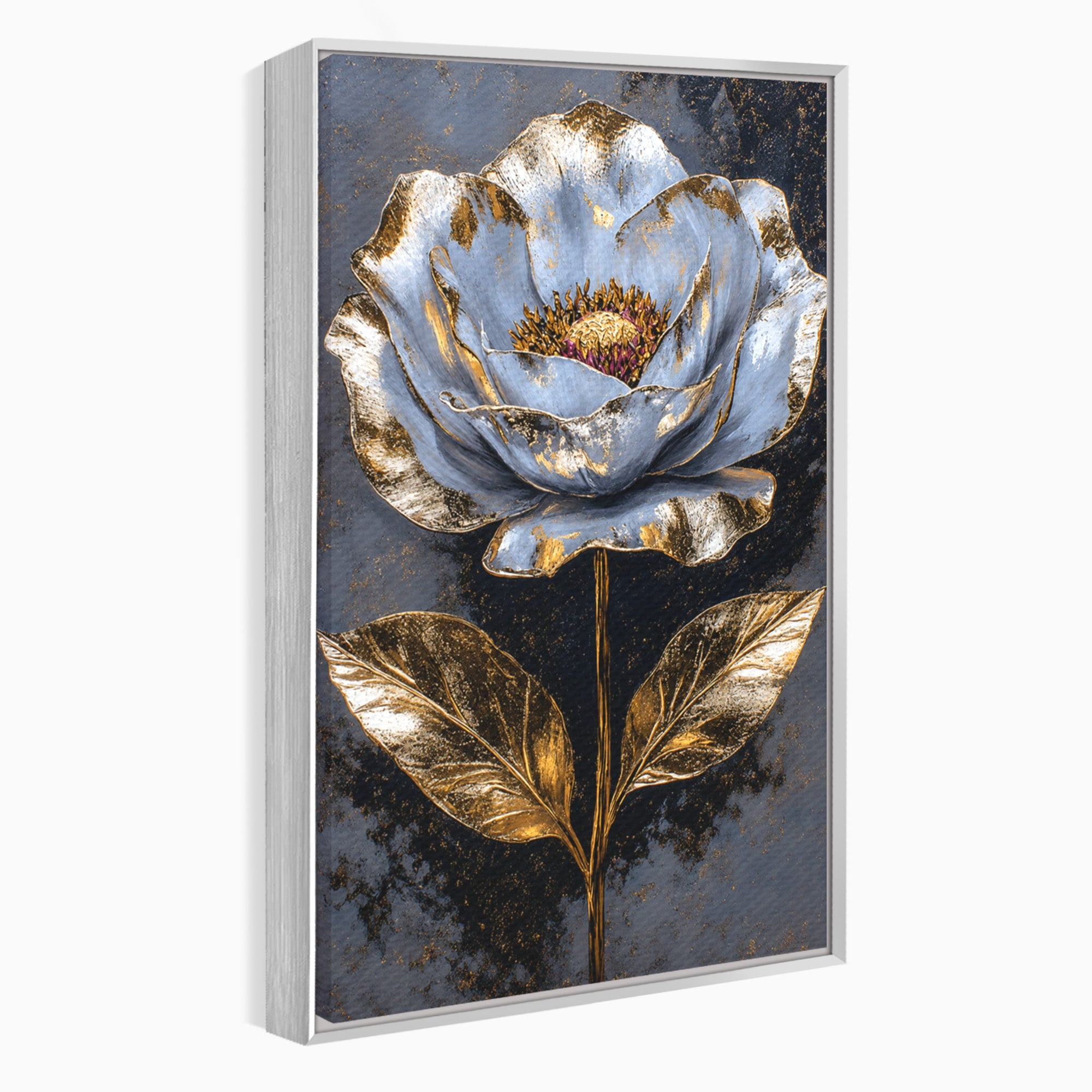 Tablou Canvas Premium LuxCanva® A1833, Noblețe în Floare, Floare, Natura, Elegant, Dormitor, Living, Culori Vibrante