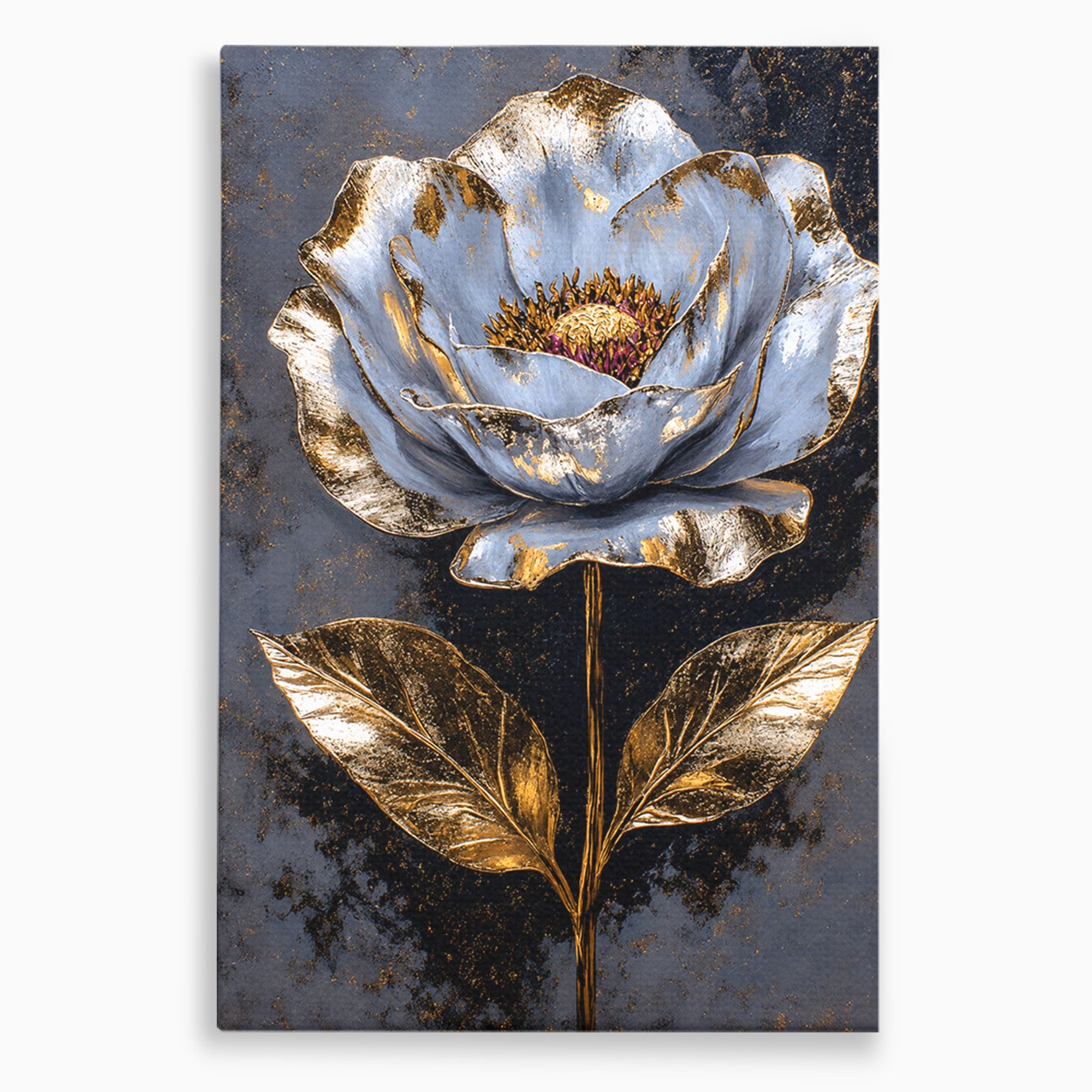 Tablou Canvas Premium LuxCanva® A1833, Noblețe în Floare, Floare, Natura, Elegant, Dormitor, Living, Culori Vibrante
