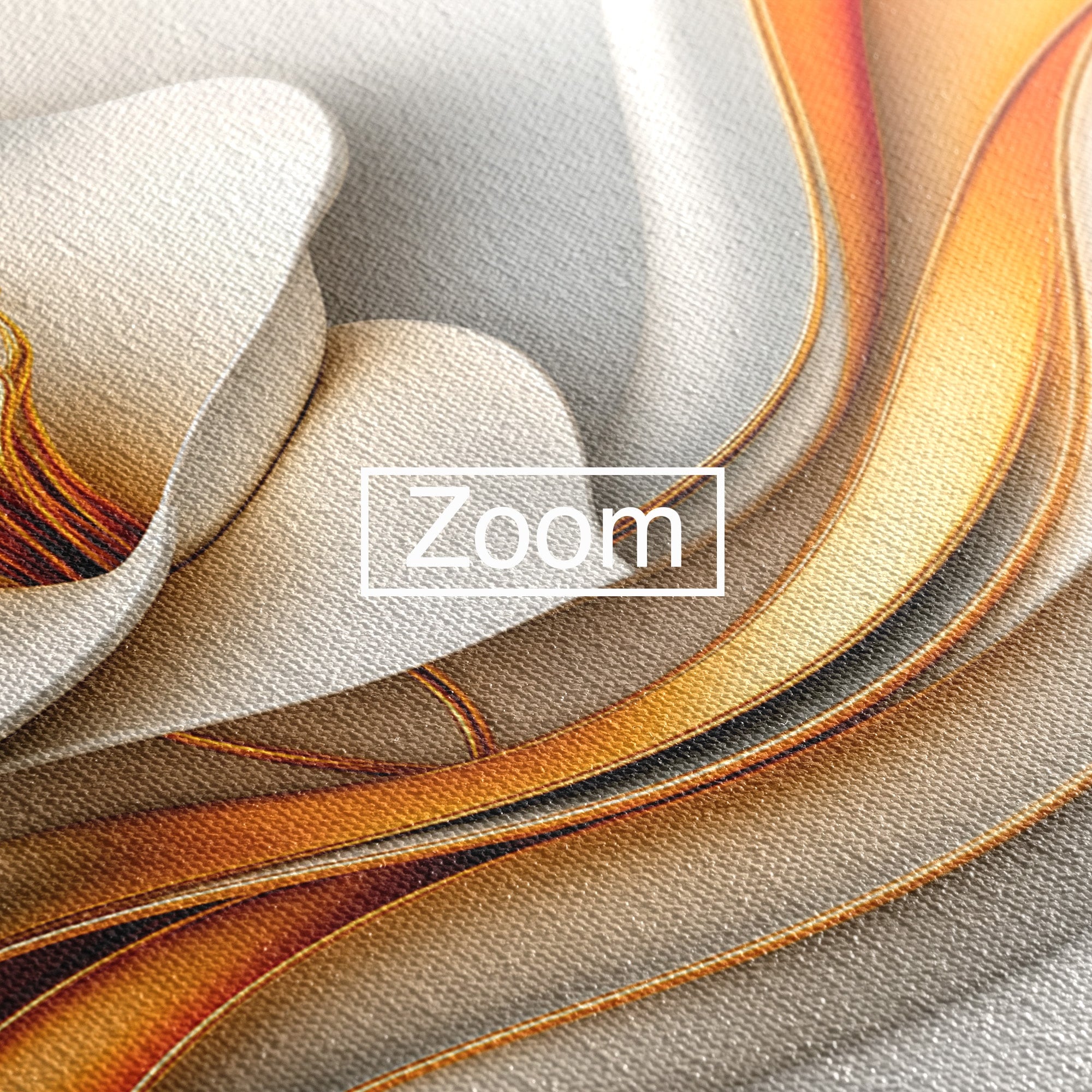 Tablou Canvas Premium LuxCanva® A1835, Ritmuri Aurii, Floare, Abstract, Eleganta, Living, Dormitor, Culori Vibrante