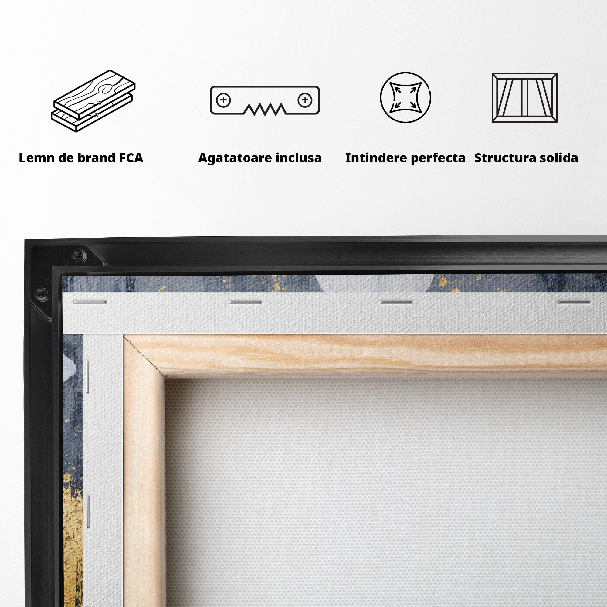 Tablou Canvas Premium LuxCanva® A1836, Floare De Crin Eleganta, Floare, Crin, Eleganta, Living, Dormitor, Culori Vibrante