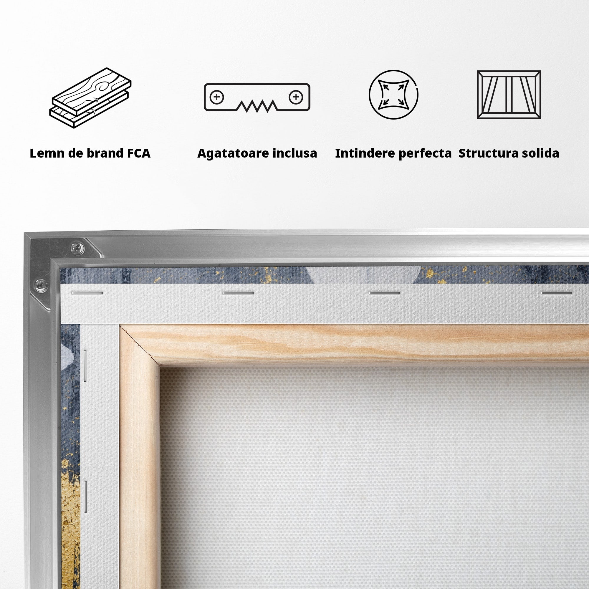 Tablou Canvas Premium LuxCanva® A1836, Floare De Crin Eleganta, Floare, Crin, Eleganta, Living, Dormitor, Culori Vibrante