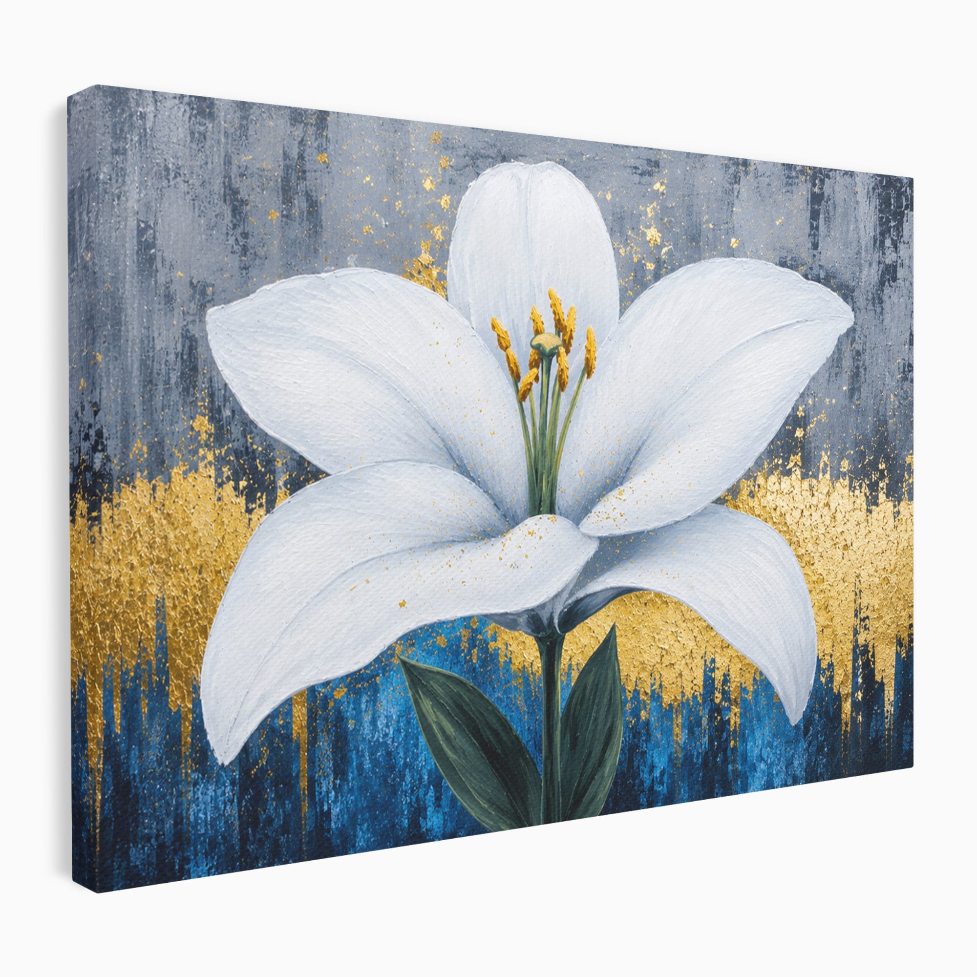 Tablou Canvas Premium LuxCanva® A1836, Floare De Crin Eleganta, Floare, Crin, Eleganta, Living, Dormitor, Culori Vibrante