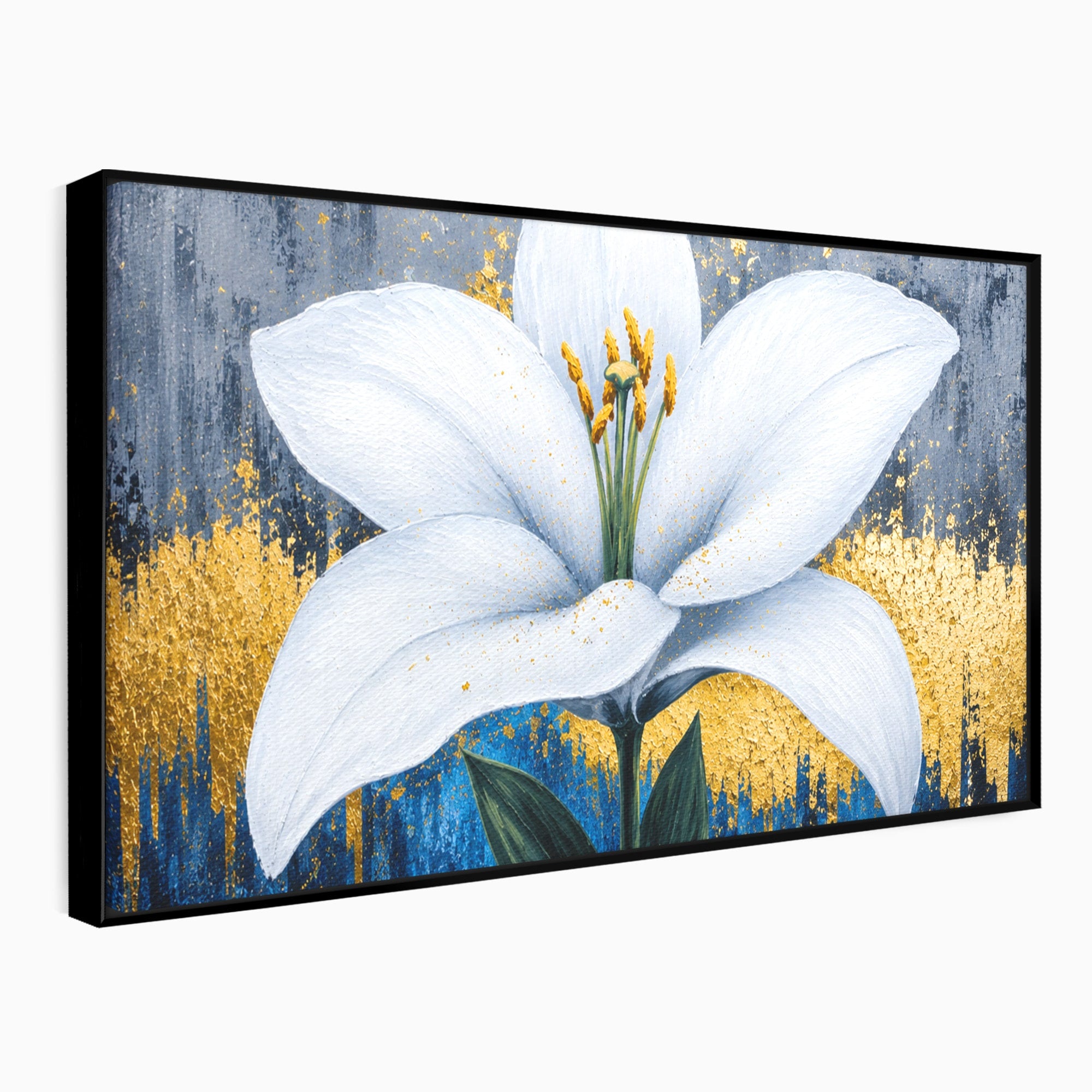 Tablou Canvas Premium LuxCanva® A1836, Floare De Crin Eleganta, Floare, Crin, Eleganta, Living, Dormitor, Culori Vibrante