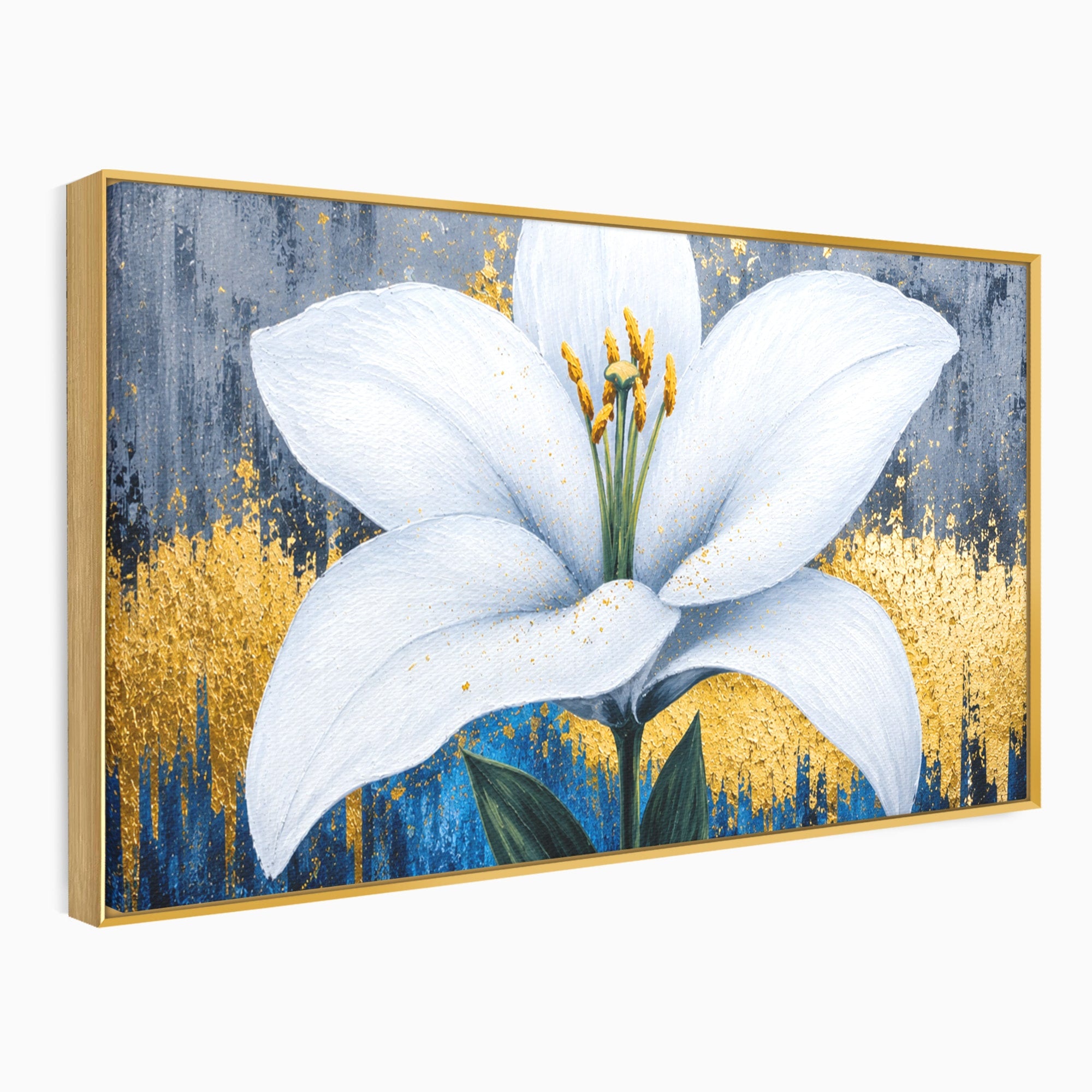 Tablou Canvas Premium LuxCanva® A1836, Floare De Crin Eleganta, Floare, Crin, Eleganta, Living, Dormitor, Culori Vibrante