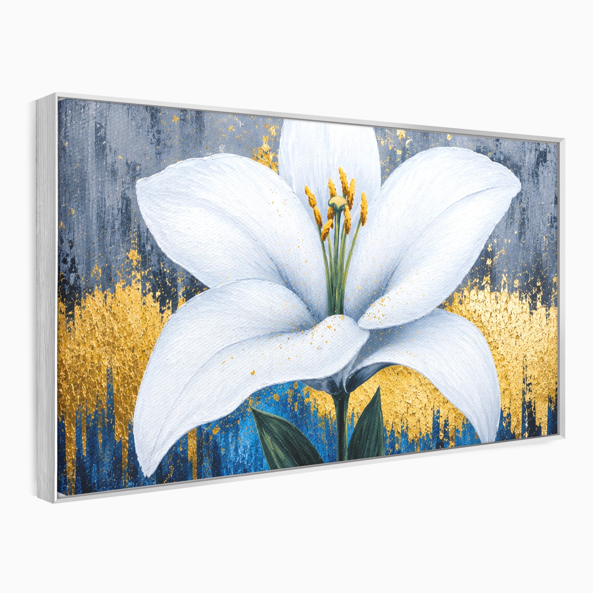 Tablou Canvas Premium LuxCanva® A1836, Floare De Crin Eleganta, Floare, Crin, Eleganta, Living, Dormitor, Culori Vibrante