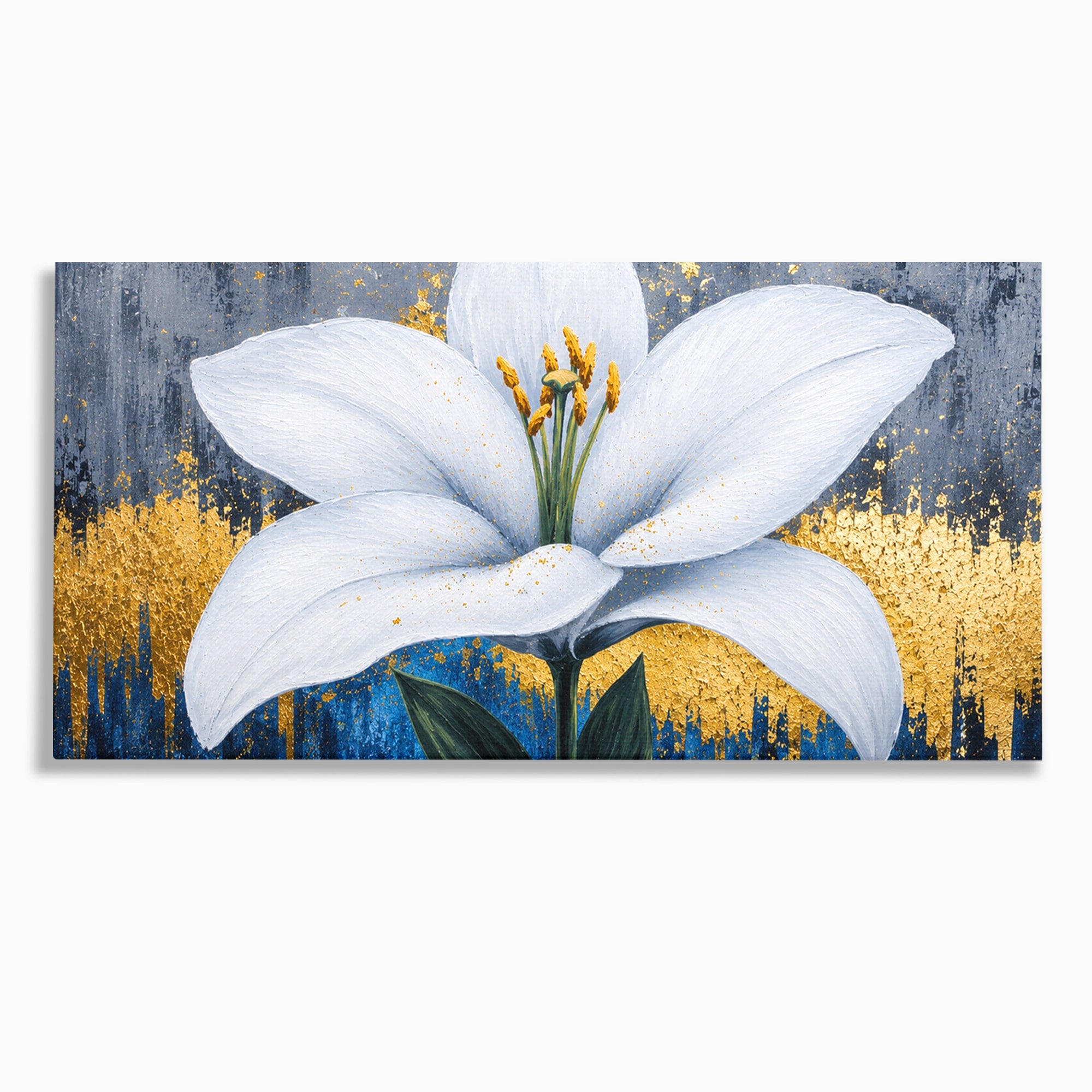 Tablou Canvas Premium LuxCanva® A1836, Floare De Crin Eleganta, Floare, Crin, Eleganta, Living, Dormitor, Culori Vibrante