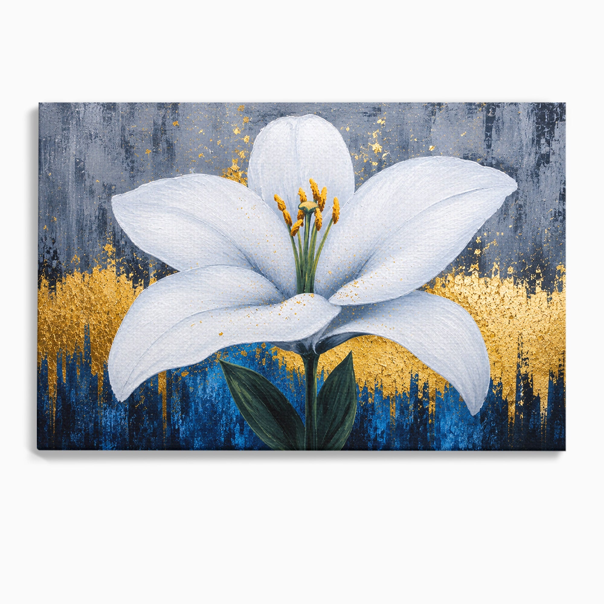 Tablou Canvas Premium LuxCanva® A1836, Floare De Crin Eleganta, Floare, Crin, Eleganta, Living, Dormitor, Culori Vibrante