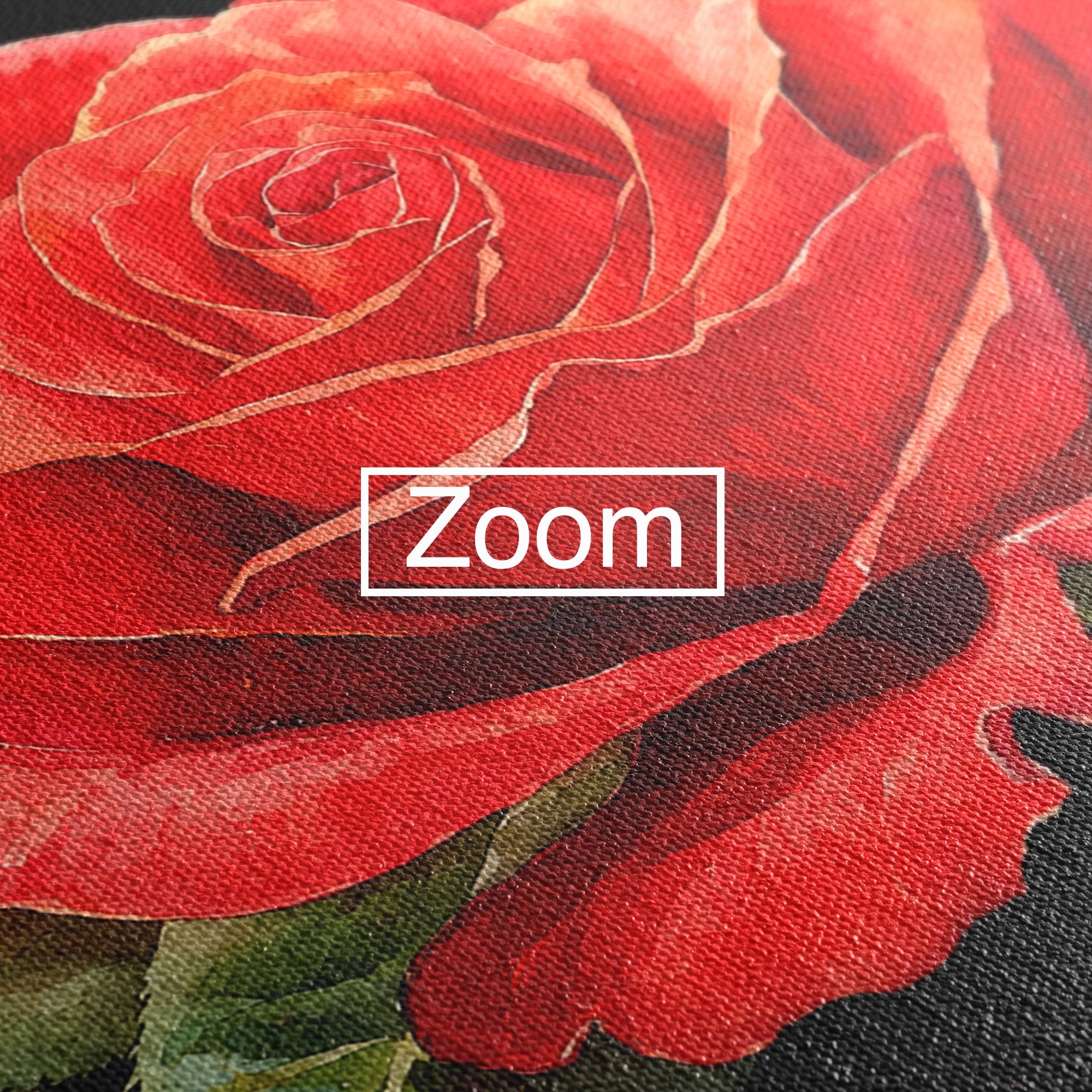 Tablou Canvas Premium LuxCanva® A1837, Trandafir Rosu Regal, Trandafir, Floral, Eleganta, Romantic, Dormitor, Culori Vibrante