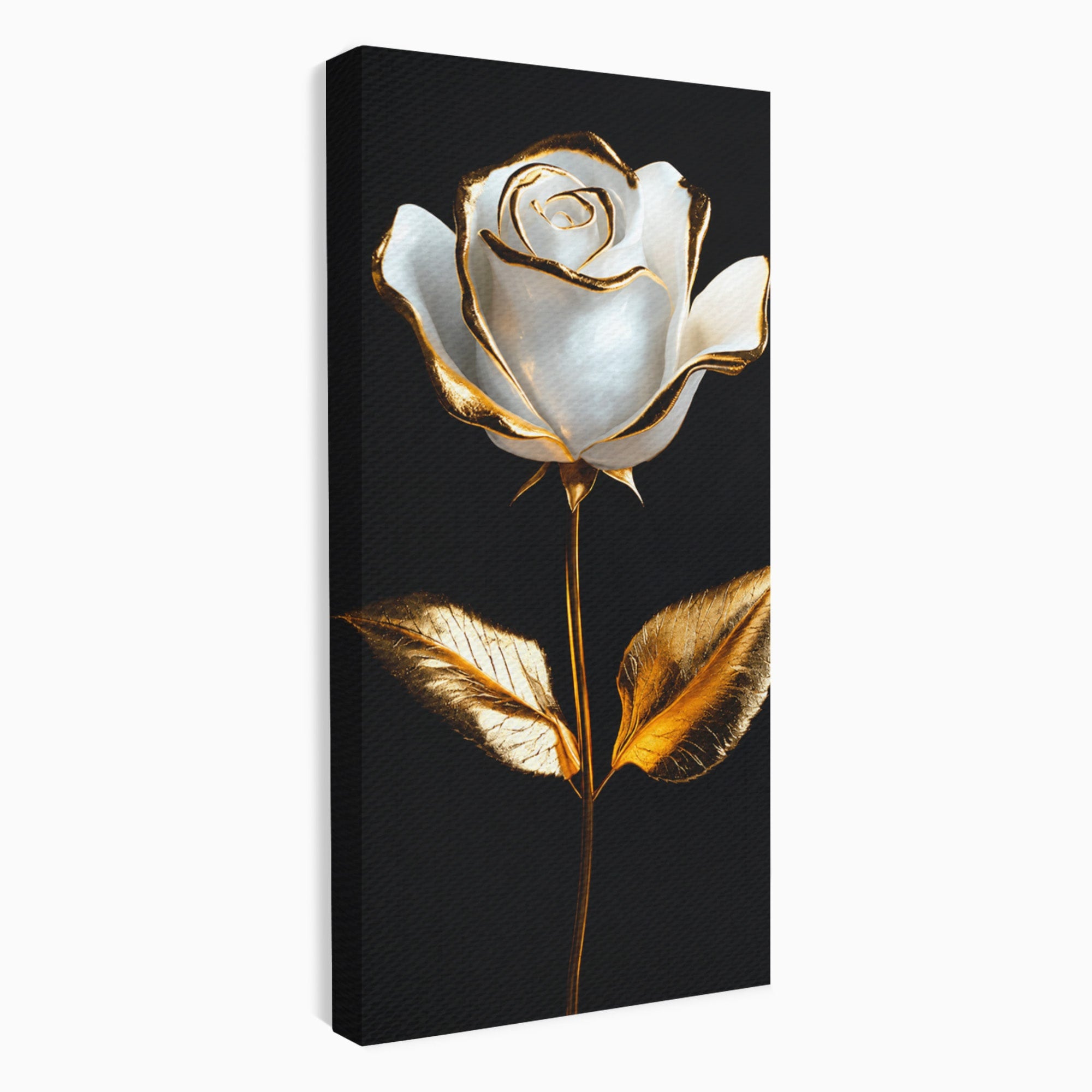 Tablou Canvas Premium LuxCanva® A1840, Trandafir Imperial, Trandafir, Floare, Eleganta, Lux, Dormitor, Culori Vibrante
