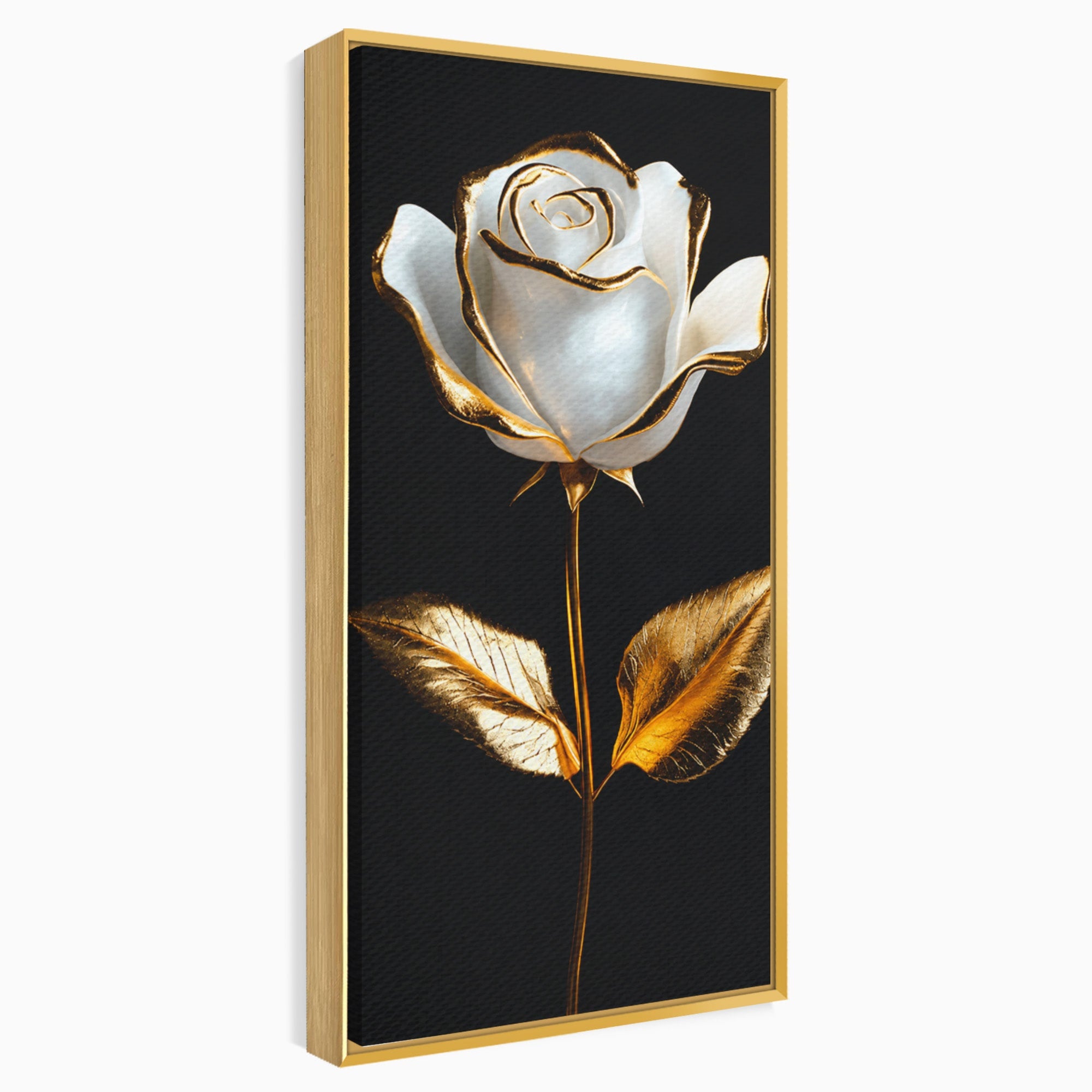 Tablou Canvas Premium LuxCanva® A1840, Trandafir Imperial, Trandafir, Floare, Eleganta, Lux, Dormitor, Culori Vibrante