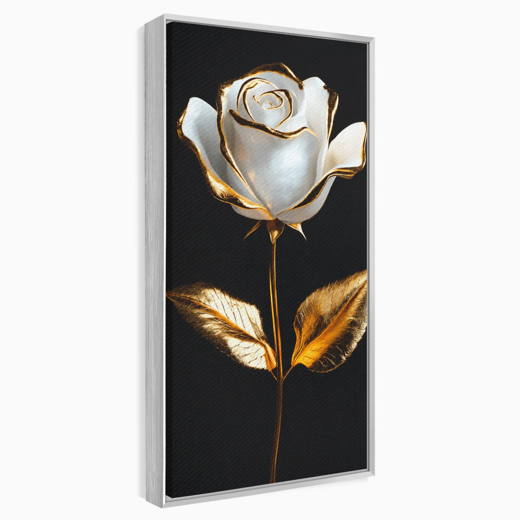 Tablou Canvas Premium LuxCanva® A1840, Trandafir Imperial, Trandafir, Floare, Eleganta, Lux, Dormitor, Culori Vibrante