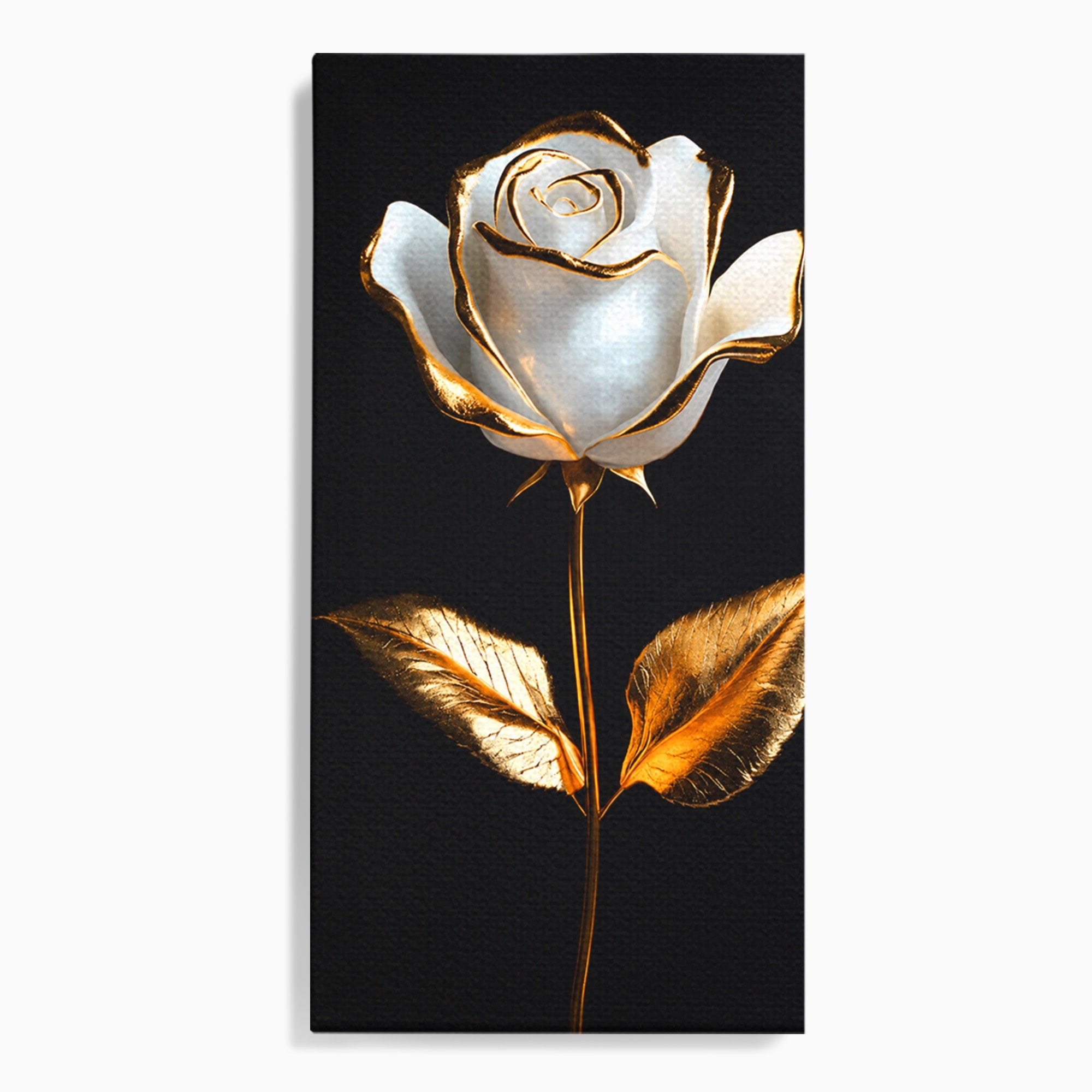 Tablou Canvas Premium LuxCanva® A1840, Trandafir Imperial, Trandafir, Floare, Eleganta, Lux, Dormitor, Culori Vibrante
