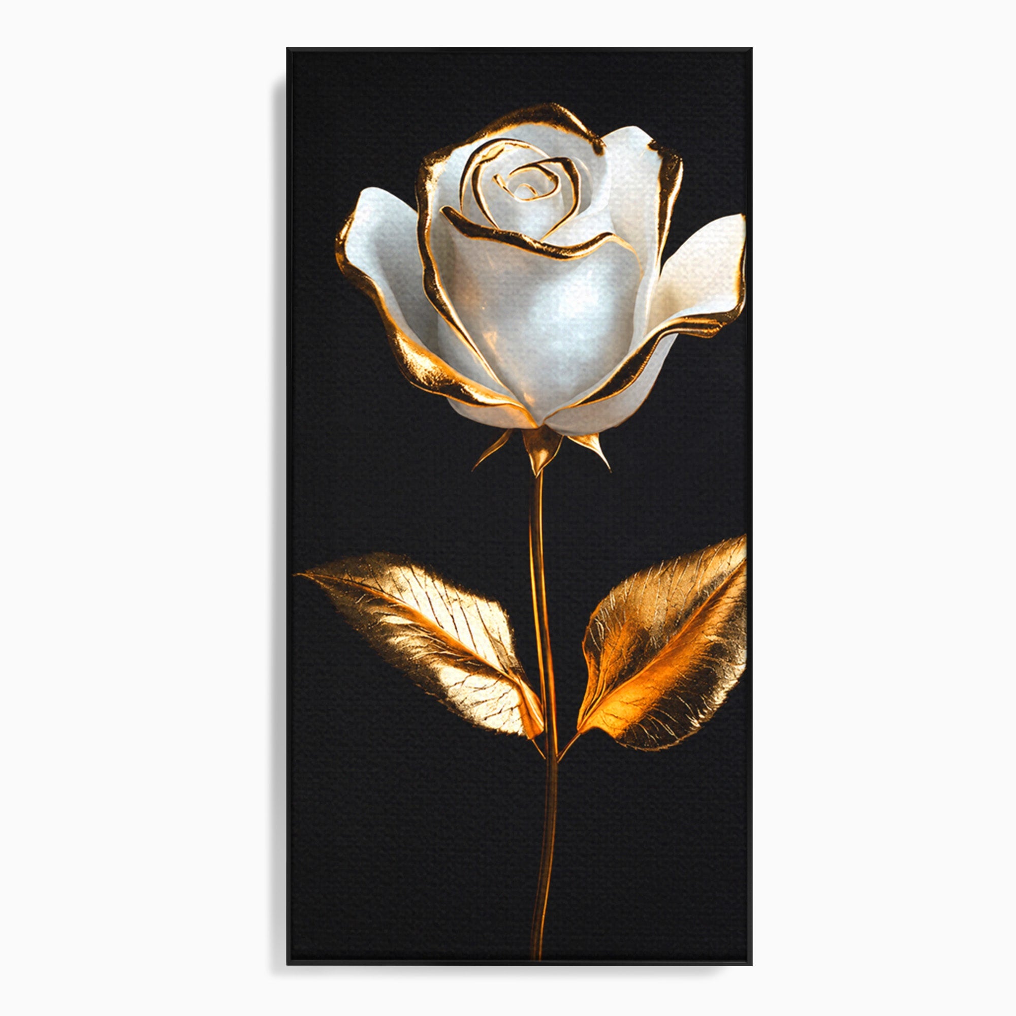 Tablou Canvas Premium LuxCanva® A1840, Trandafir Imperial, Trandafir, Floare, Eleganta, Lux, Dormitor, Culori Vibrante