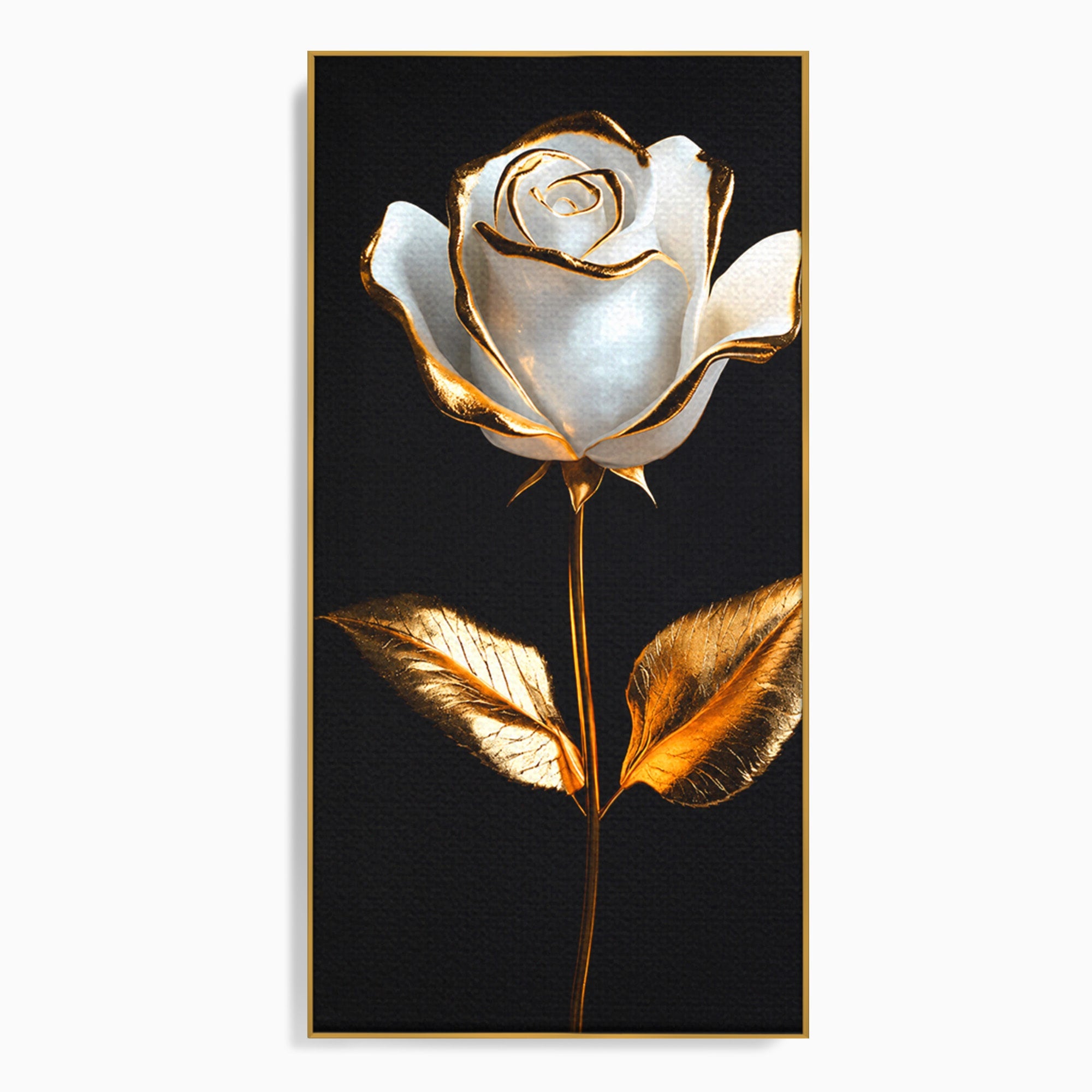 Tablou Canvas Premium LuxCanva® A1840, Trandafir Imperial, Trandafir, Floare, Eleganta, Lux, Dormitor, Culori Vibrante