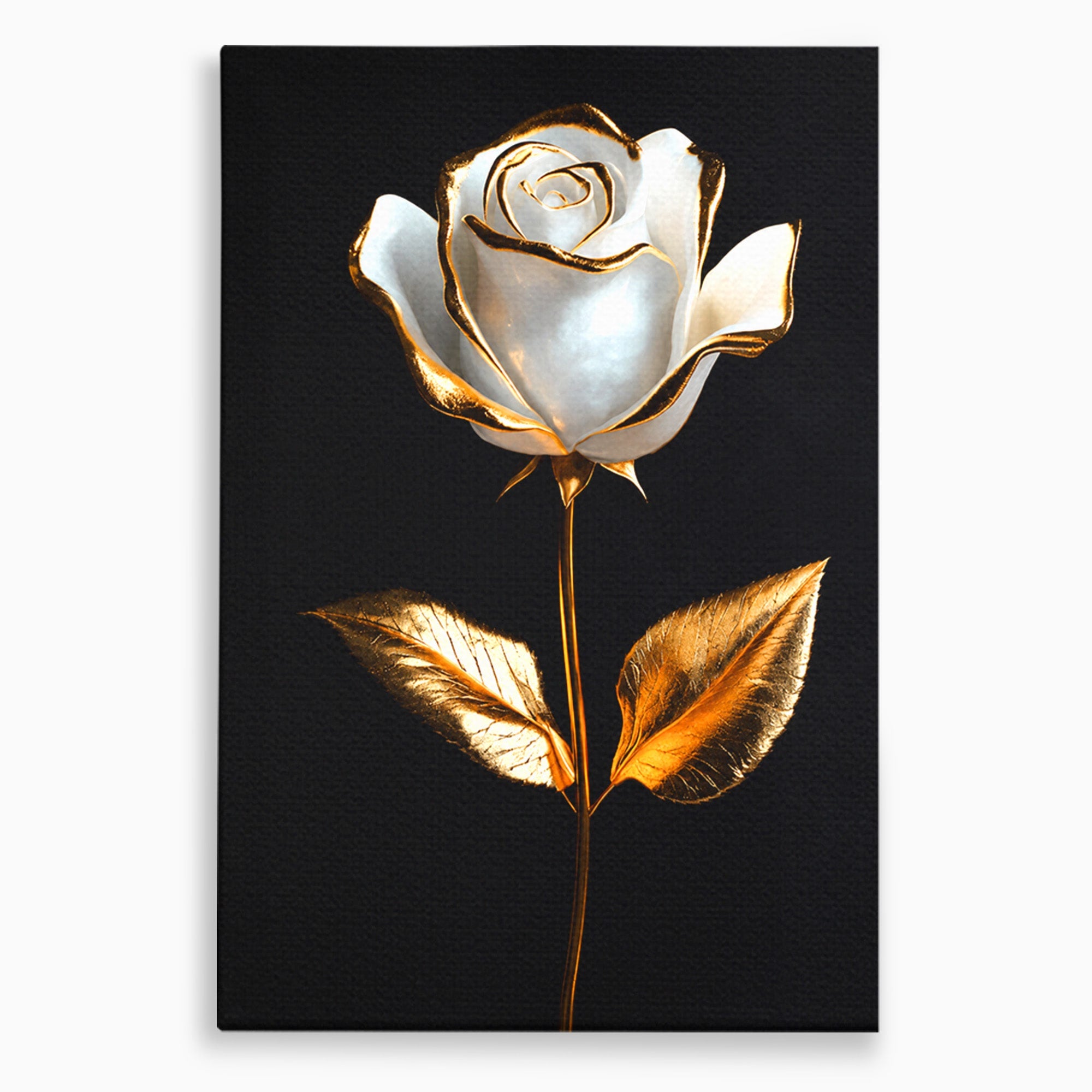 Tablou Canvas Premium LuxCanva® A1840, Trandafir Imperial, Trandafir, Floare, Eleganta, Lux, Dormitor, Culori Vibrante