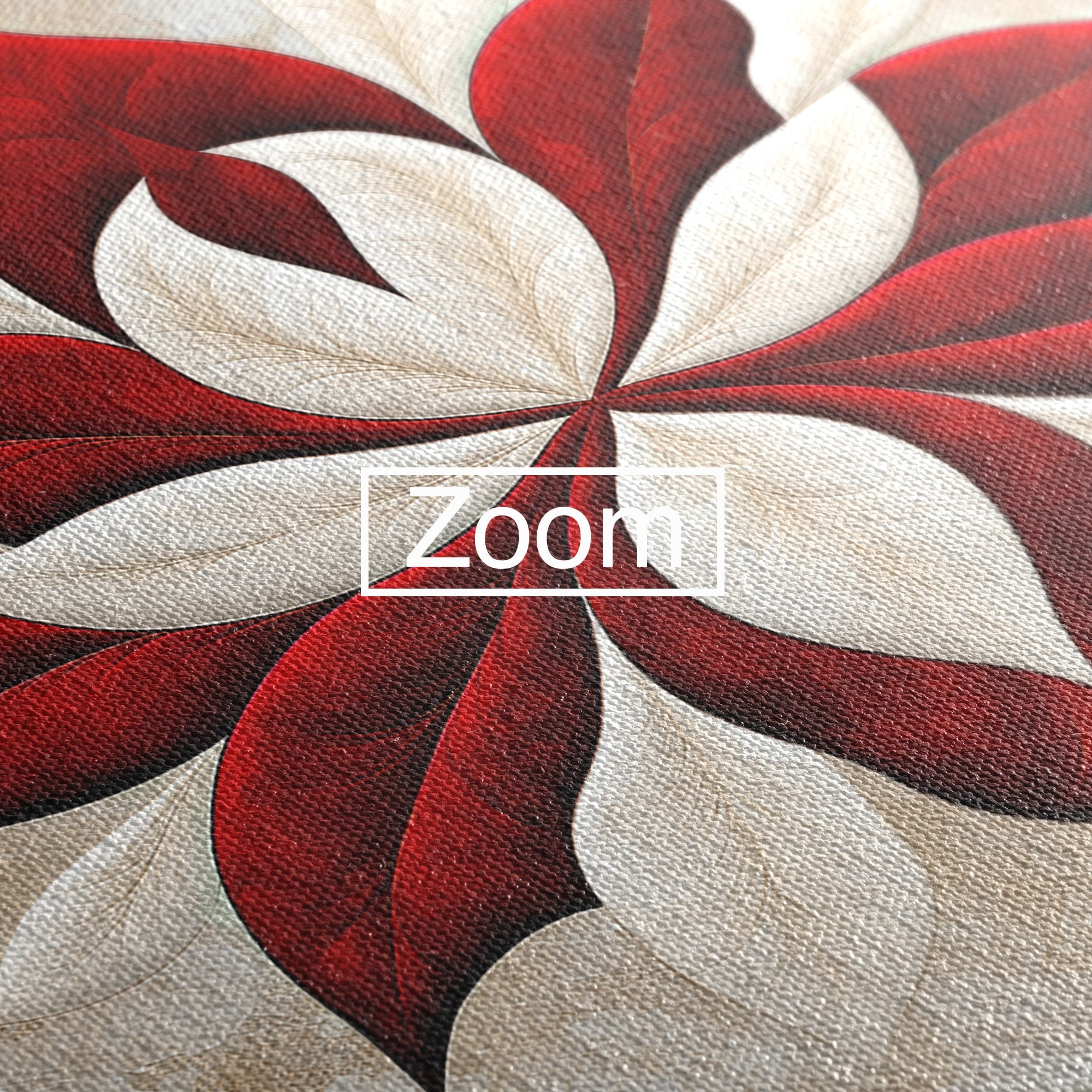 Tablou Canvas Premium LuxCanva® A1846, Floare Simetrica Abstracta, Floare, Abstract, Simetrie, Arta Moderna, Dormitor, Culori Vibrante