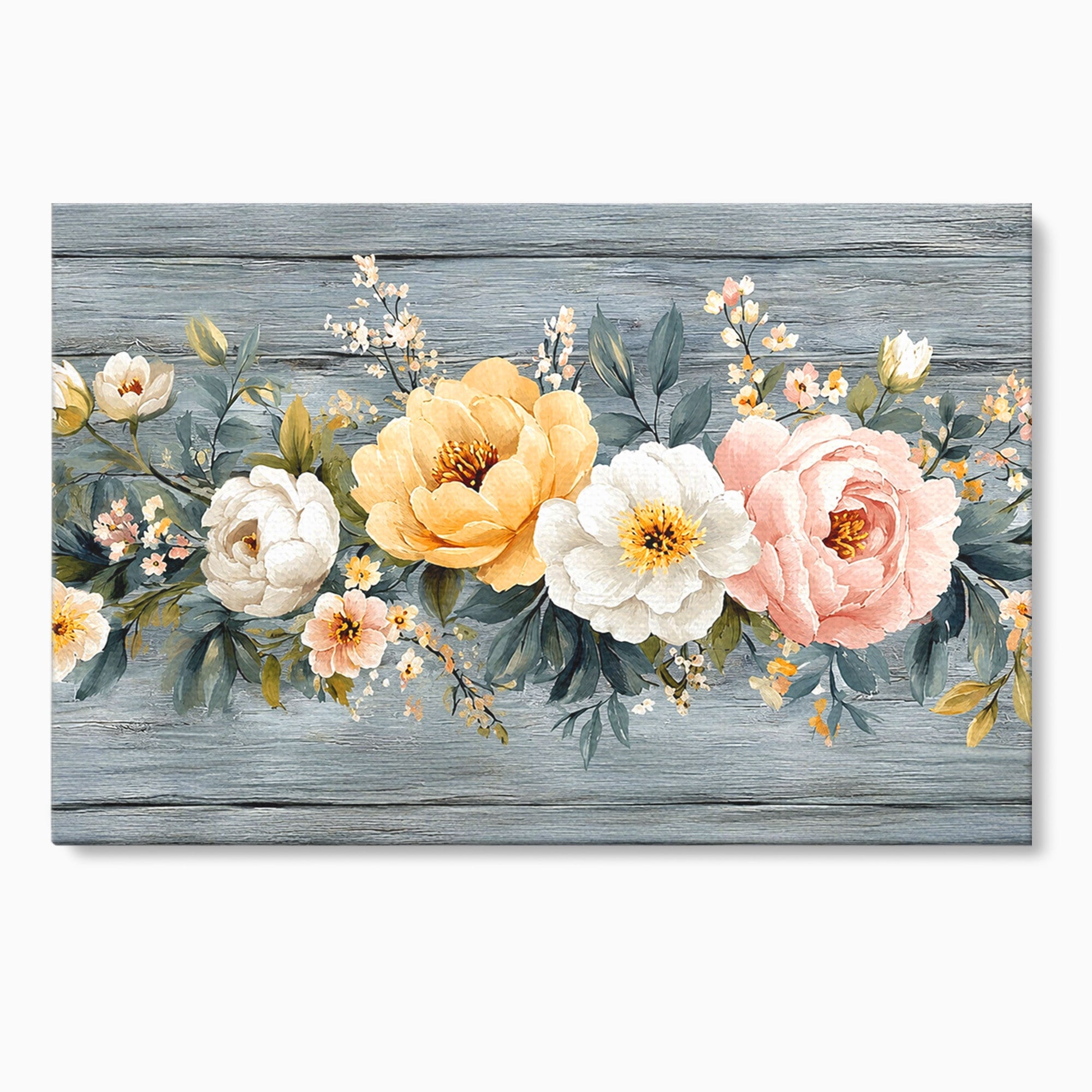 Tablou Canvas Premium LuxCanva® A1849, Flori De Primavara, Flori, Primavara, Natura, Living, Dormitor, Culori Vibrante