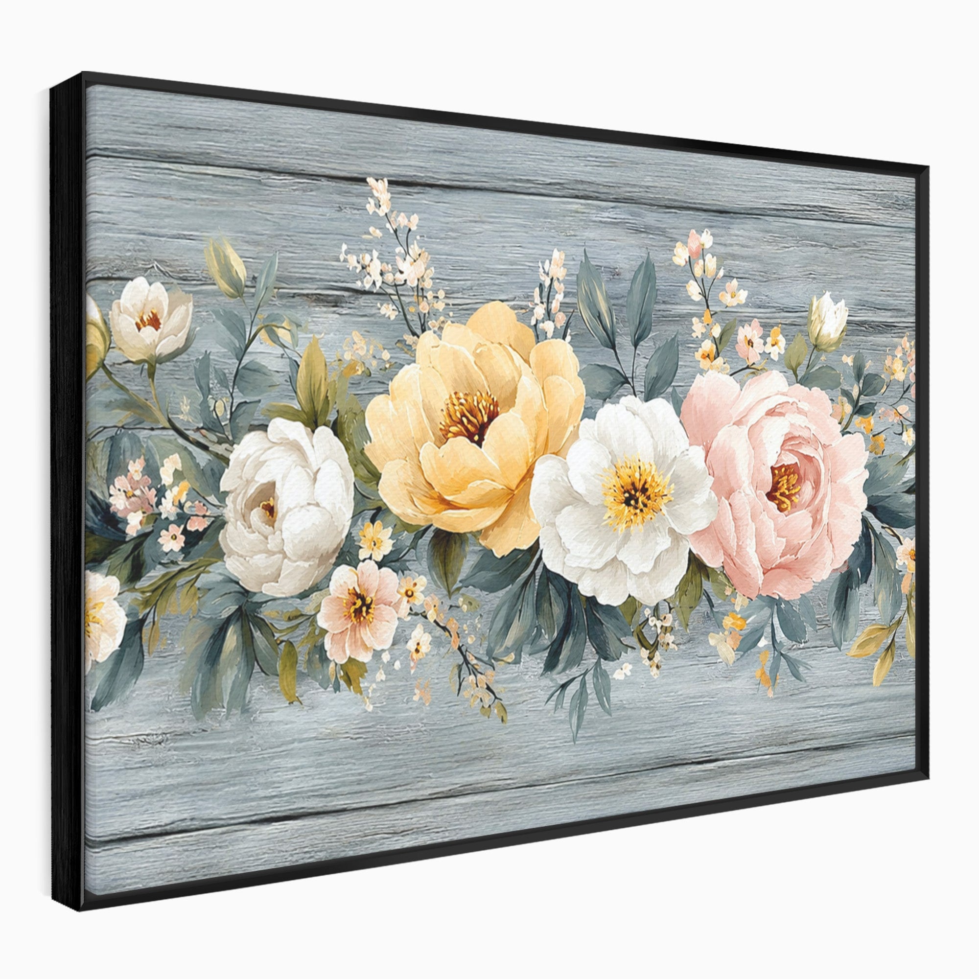 Tablou Canvas Premium LuxCanva® A1849, Flori De Primavara, Flori, Primavara, Natura, Living, Dormitor, Culori Vibrante