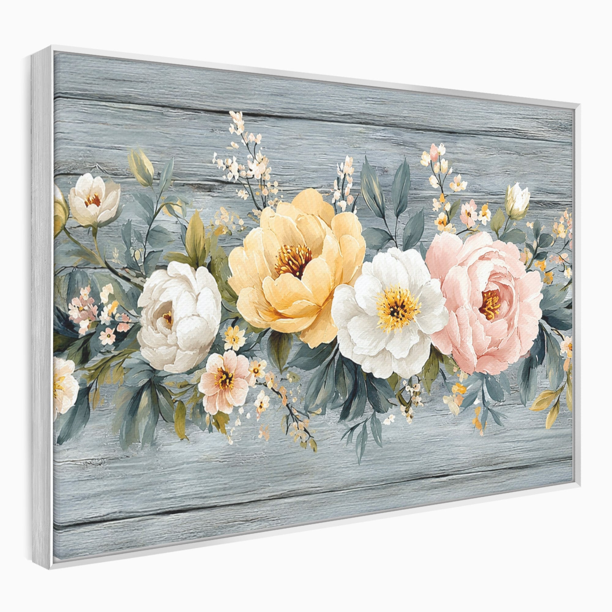 Tablou Canvas Premium LuxCanva® A1849, Flori De Primavara, Flori, Primavara, Natura, Living, Dormitor, Culori Vibrante