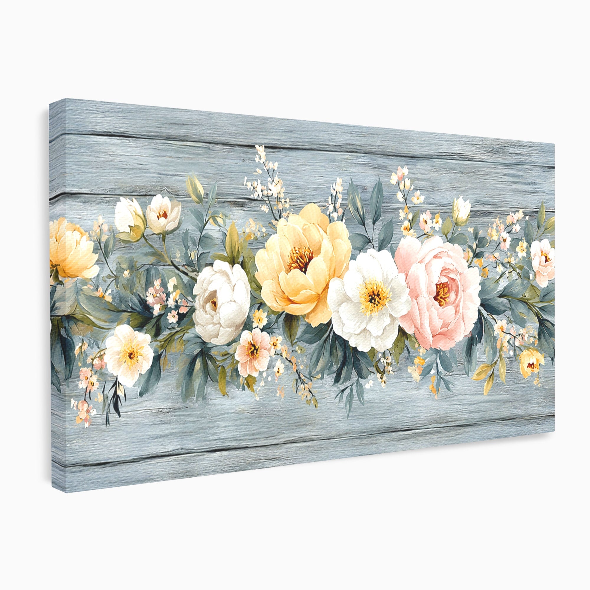 Tablou Canvas Premium LuxCanva® A1849, Flori De Primavara, Flori, Primavara, Natura, Living, Dormitor, Culori Vibrante
