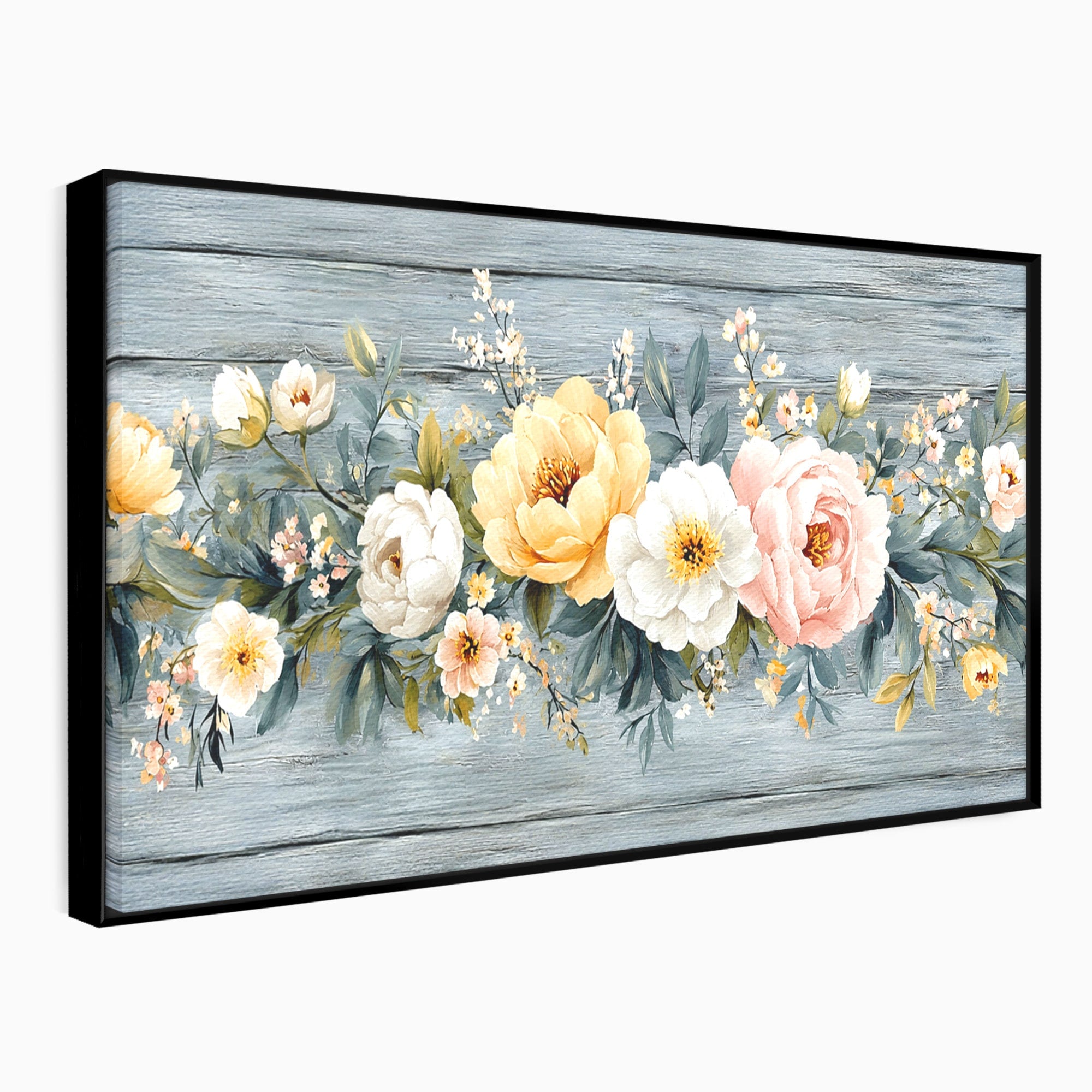 Tablou Canvas Premium LuxCanva® A1849, Flori De Primavara, Flori, Primavara, Natura, Living, Dormitor, Culori Vibrante