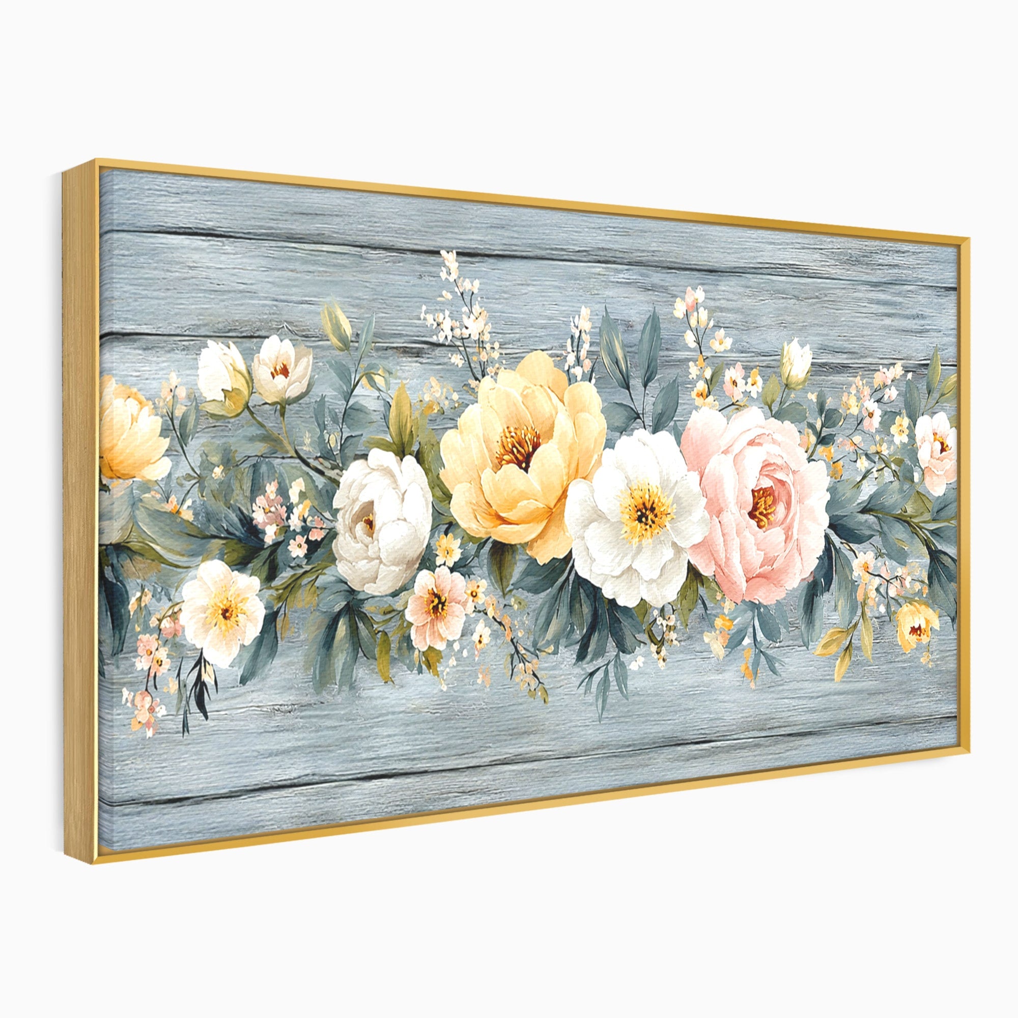 Tablou Canvas Premium LuxCanva® A1849, Flori De Primavara, Flori, Primavara, Natura, Living, Dormitor, Culori Vibrante
