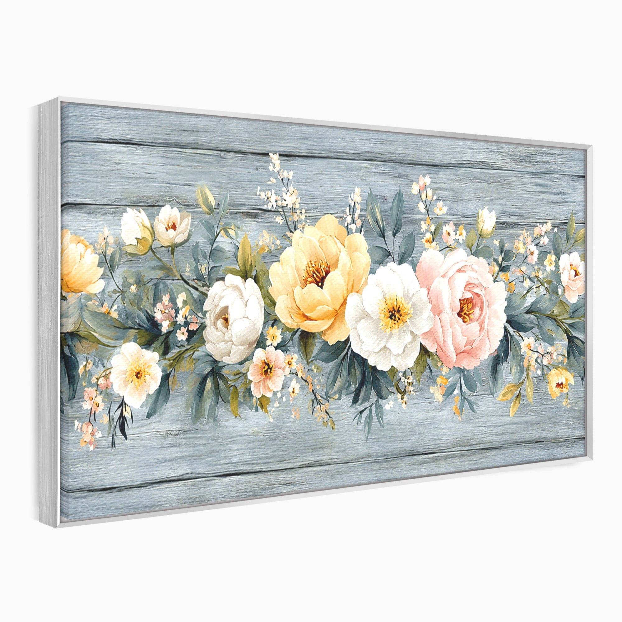 Tablou Canvas Premium LuxCanva® A1849, Flori De Primavara, Flori, Primavara, Natura, Living, Dormitor, Culori Vibrante