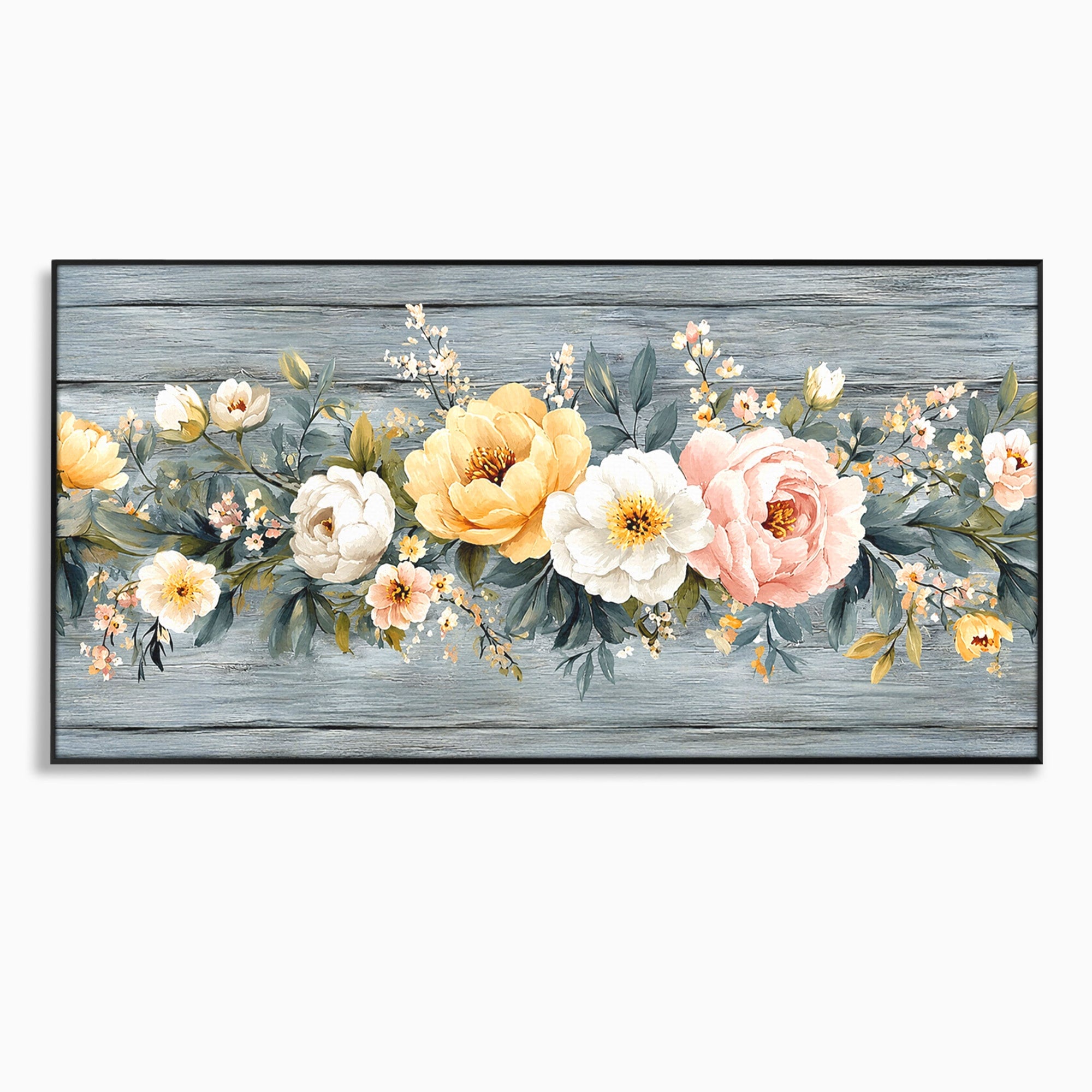 Tablou Canvas Premium LuxCanva® A1849, Flori De Primavara, Flori, Primavara, Natura, Living, Dormitor, Culori Vibrante