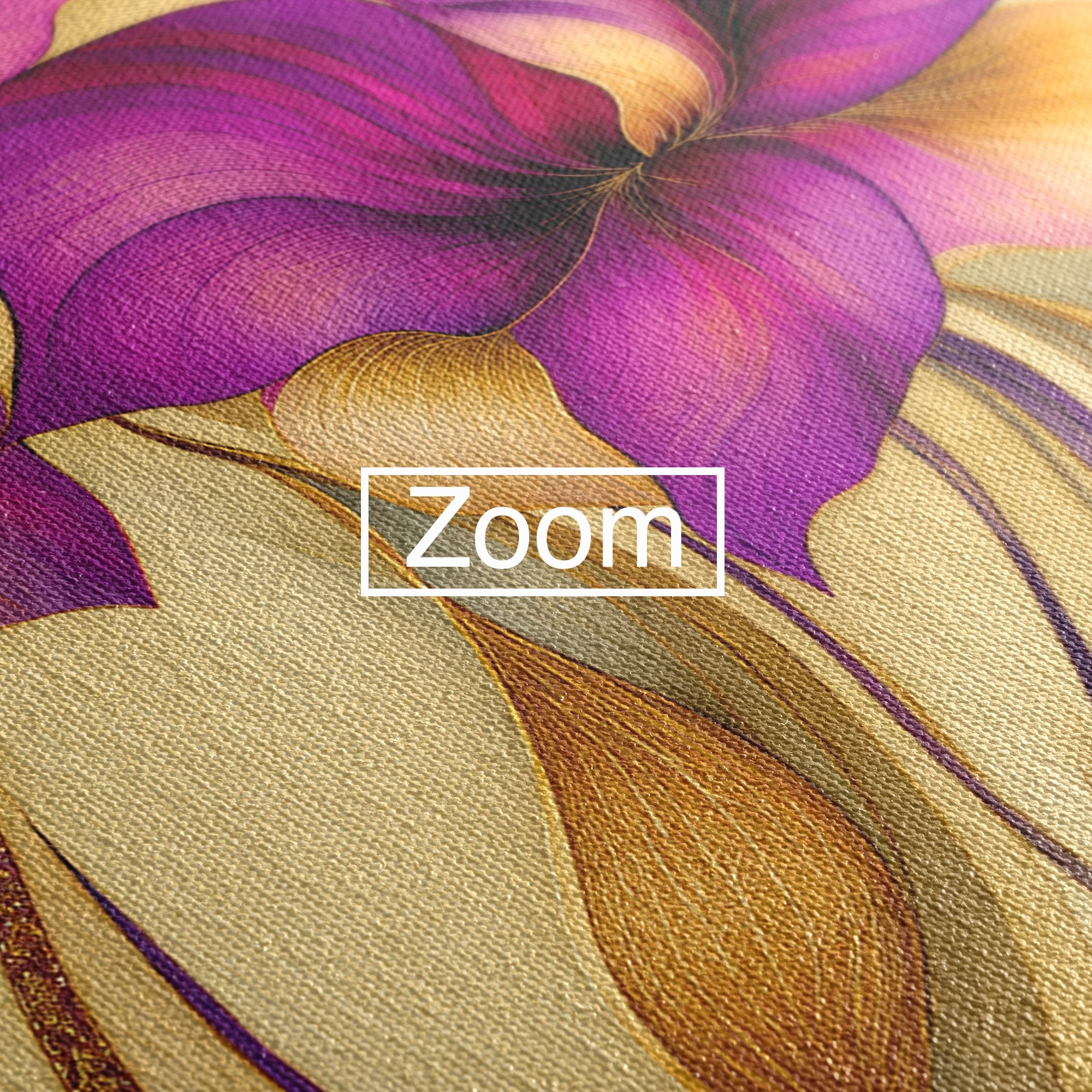 Tablou Canvas Premium LuxCanva® A1850, Flori De Pasiune, Flori, Abstract, Eleganta, Dormitor, Living, Culori Vibrante