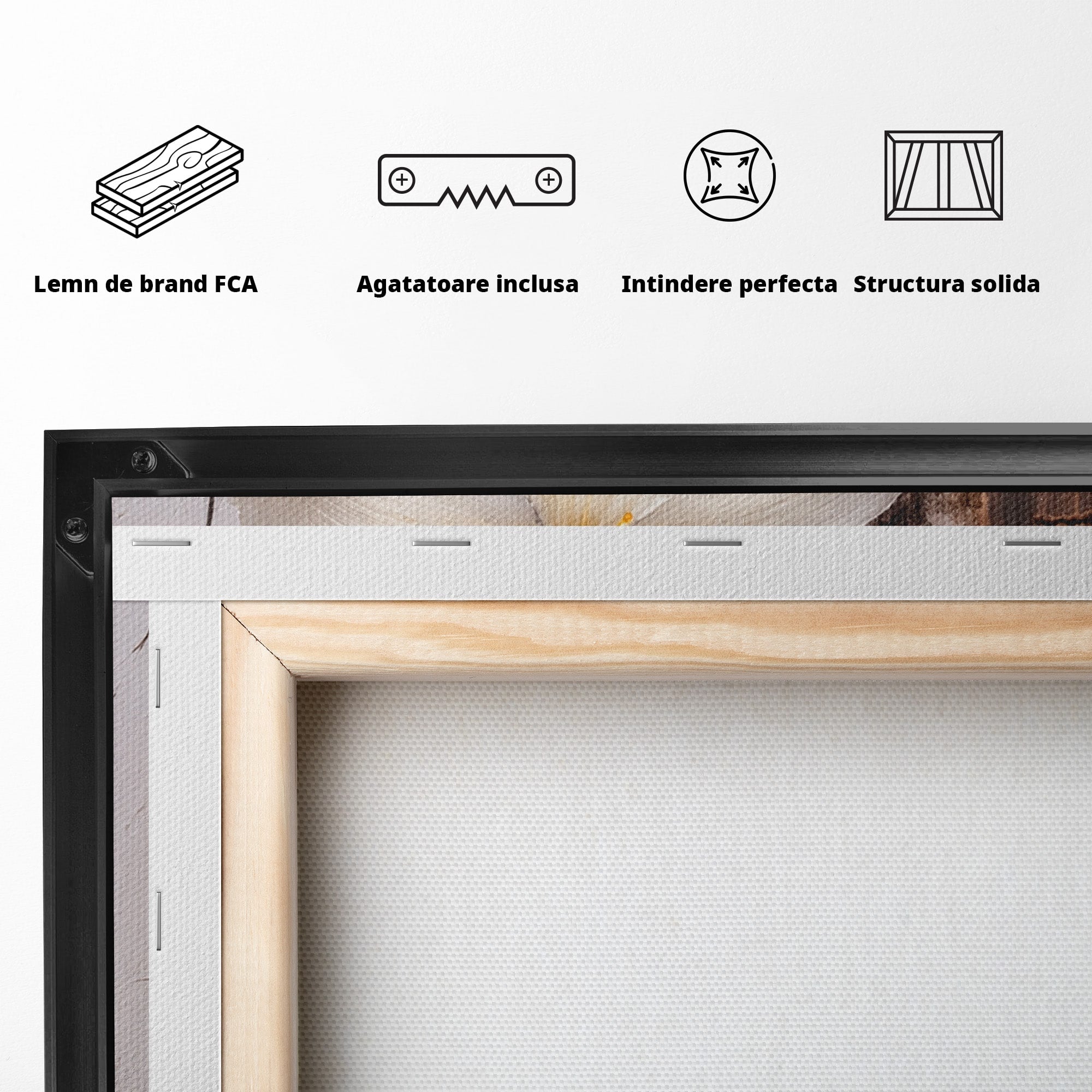 Tablou Canvas Premium LuxCanva® A1862, Floare Delicata, Flori, Arta, Natura, Eleganta, Living, Culori Vibrante