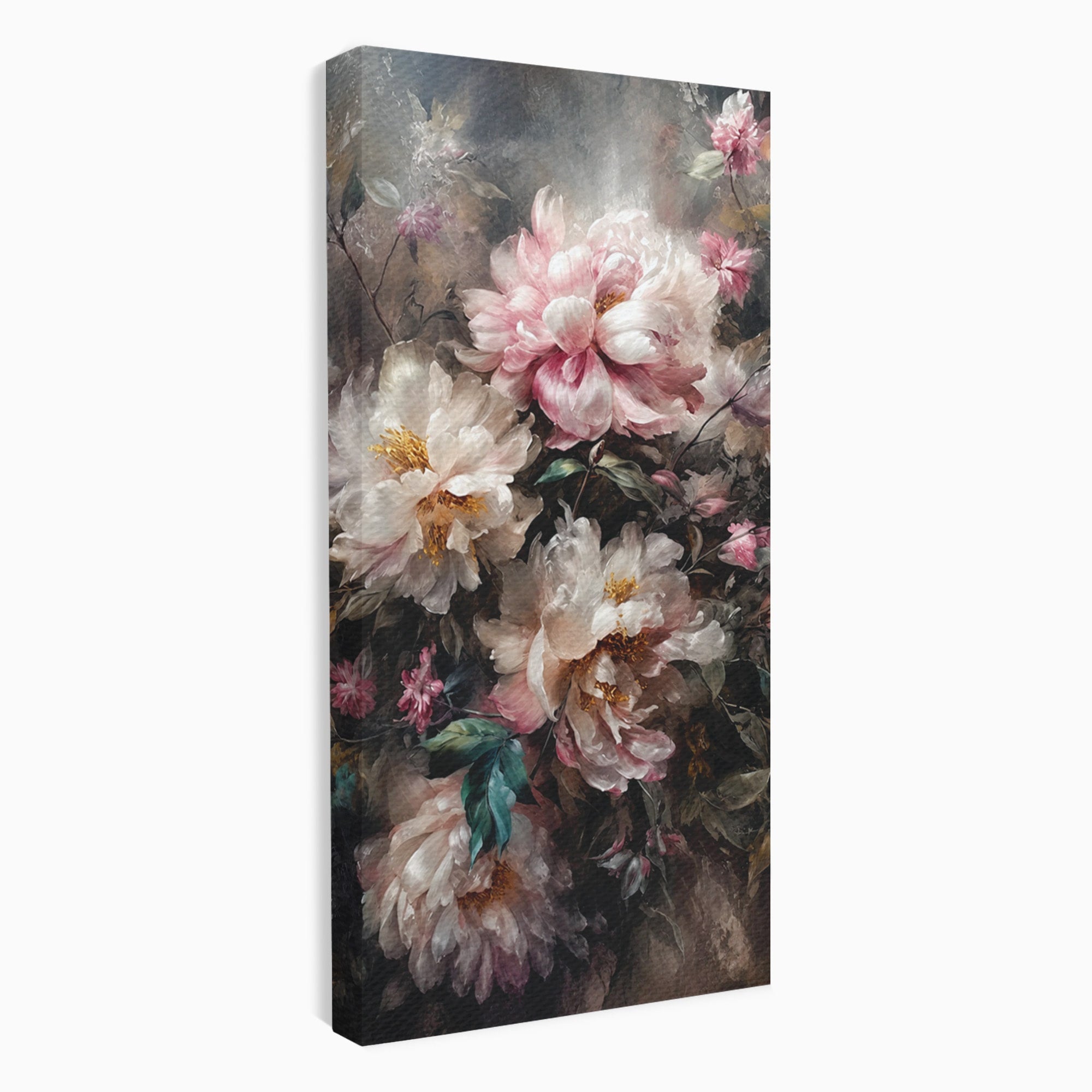 Tablou Canvas Premium LuxCanva® A1870, Poezia Florilor, Flori, Arta, Natura, Eleganta, Dormitor, Living, Culori Vibrante